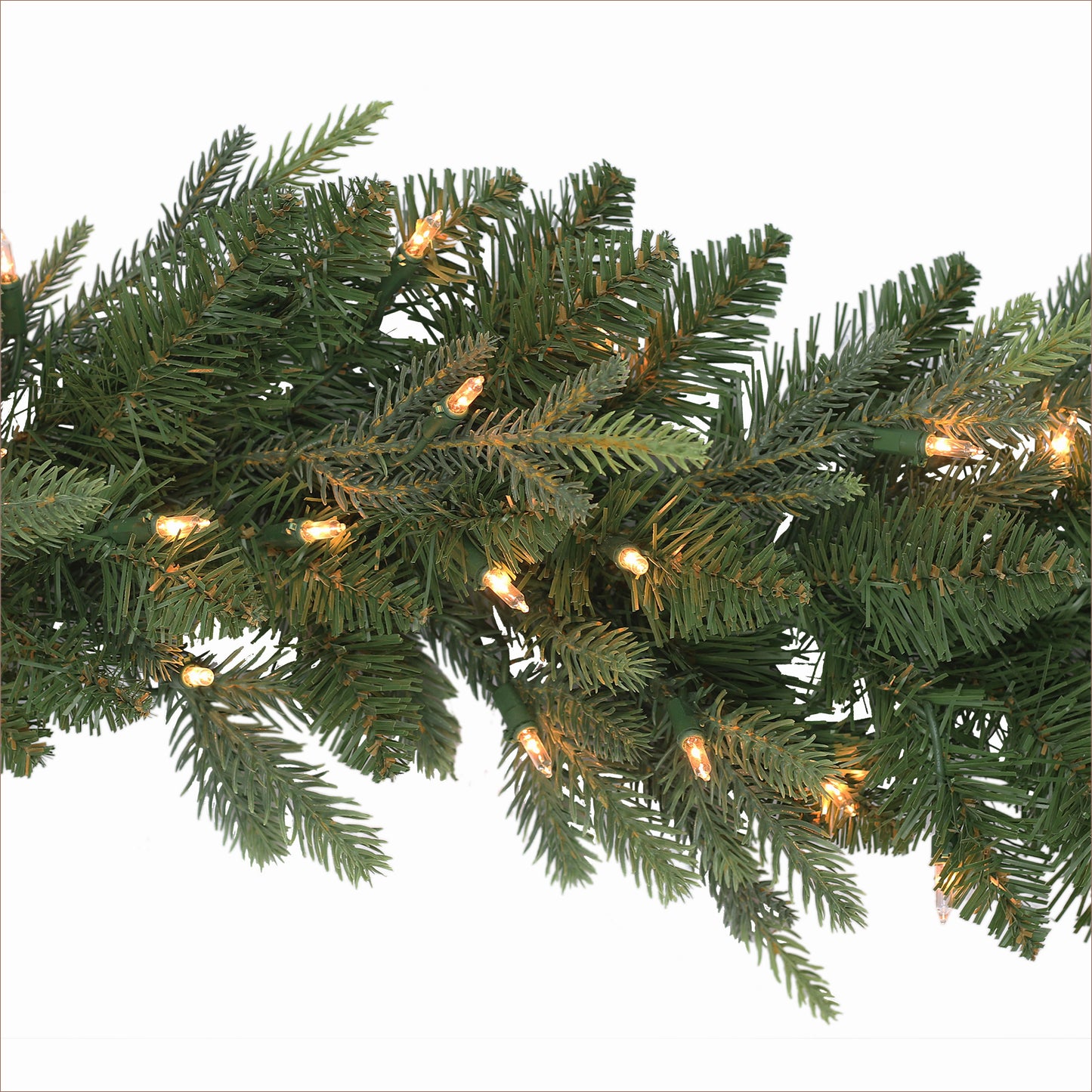 9 ft x 10" Pre-Lit Balsam Fir Garland