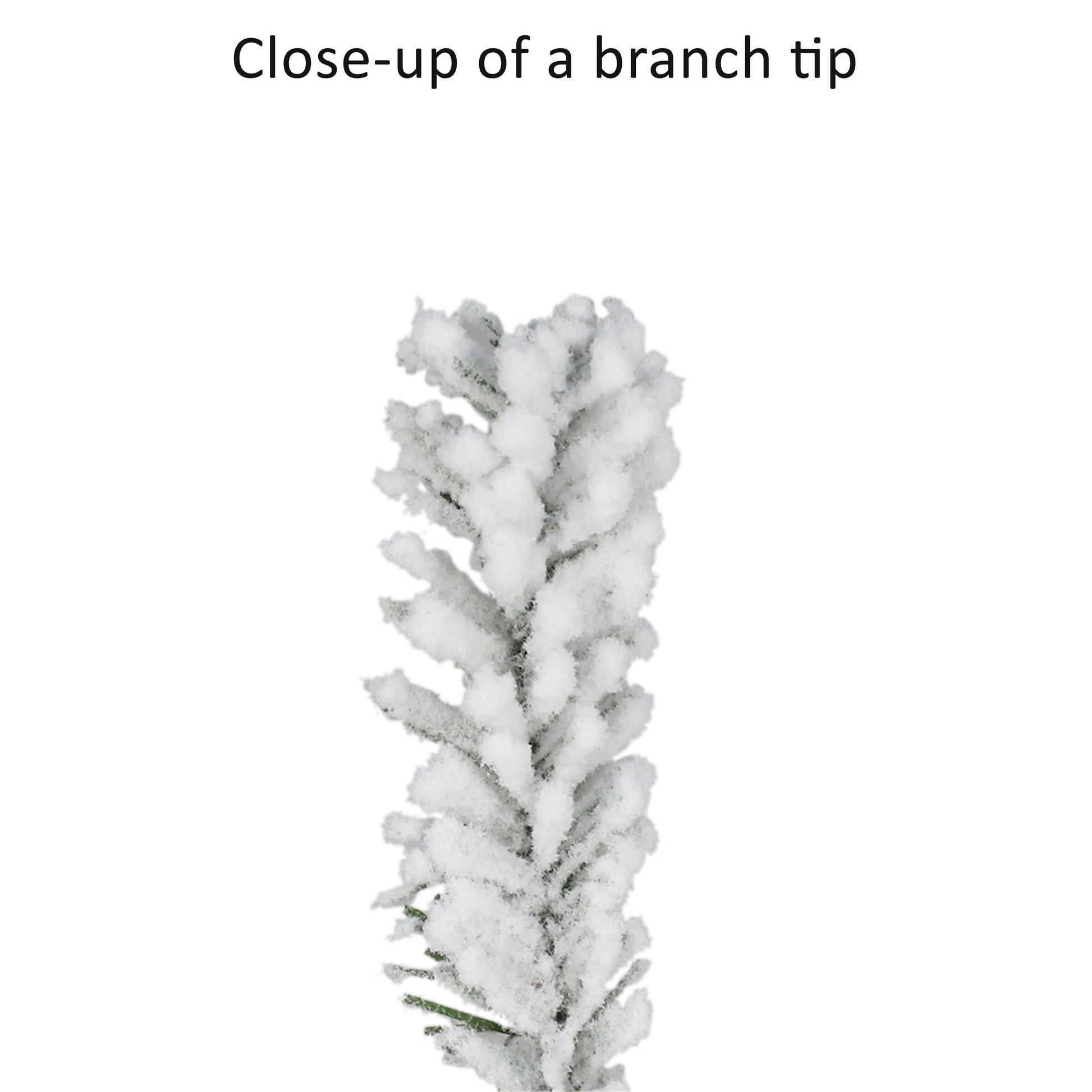 6 / Clear Incandescent / Flocked