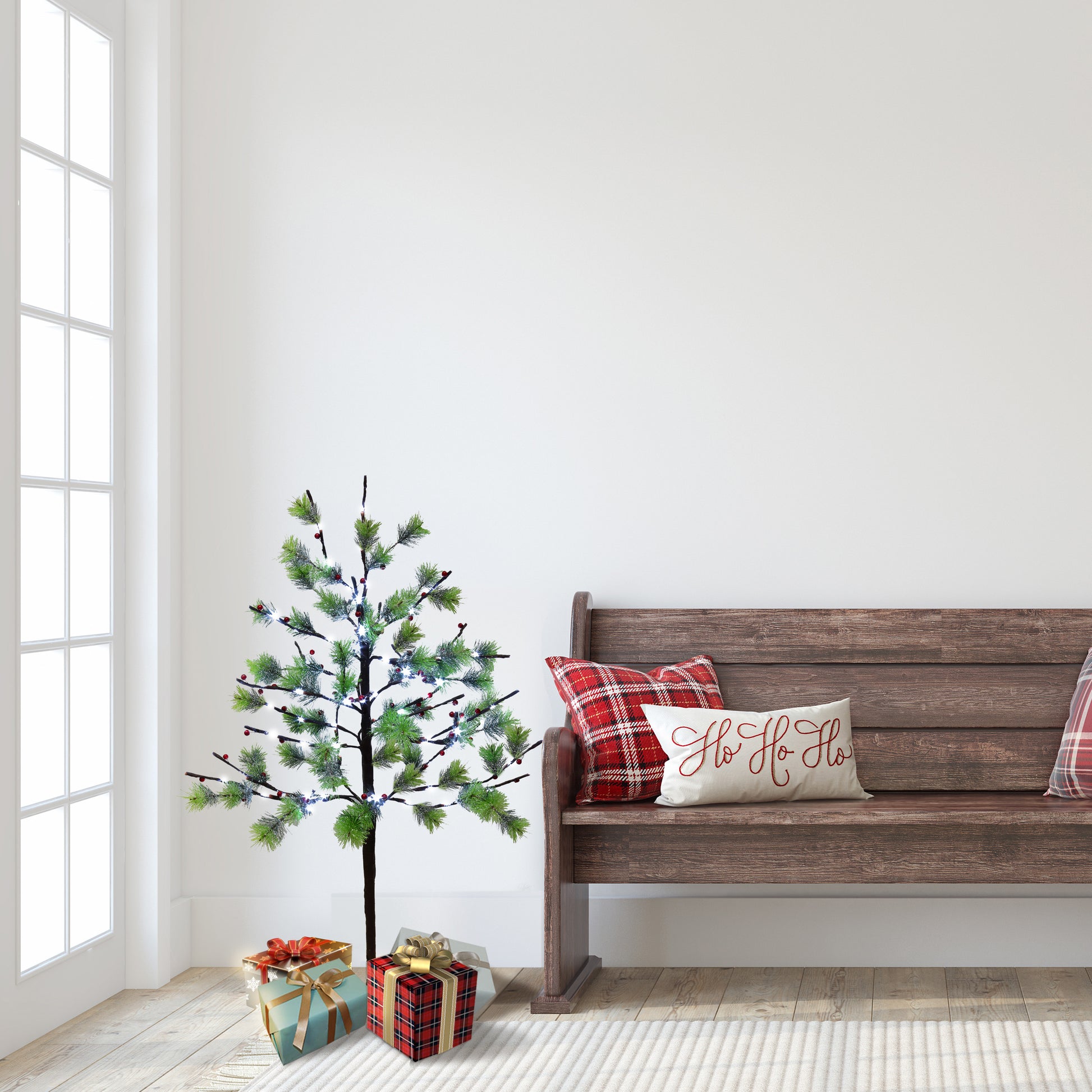 3 / Twinkling Warm White LED / Green