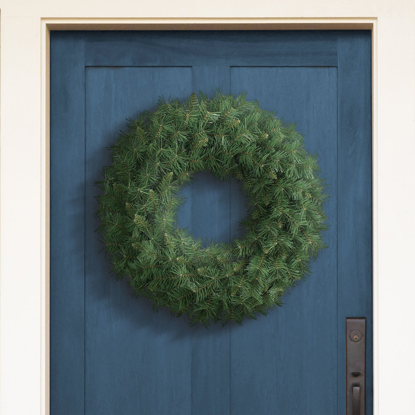24" Round Valley Pine Wreath