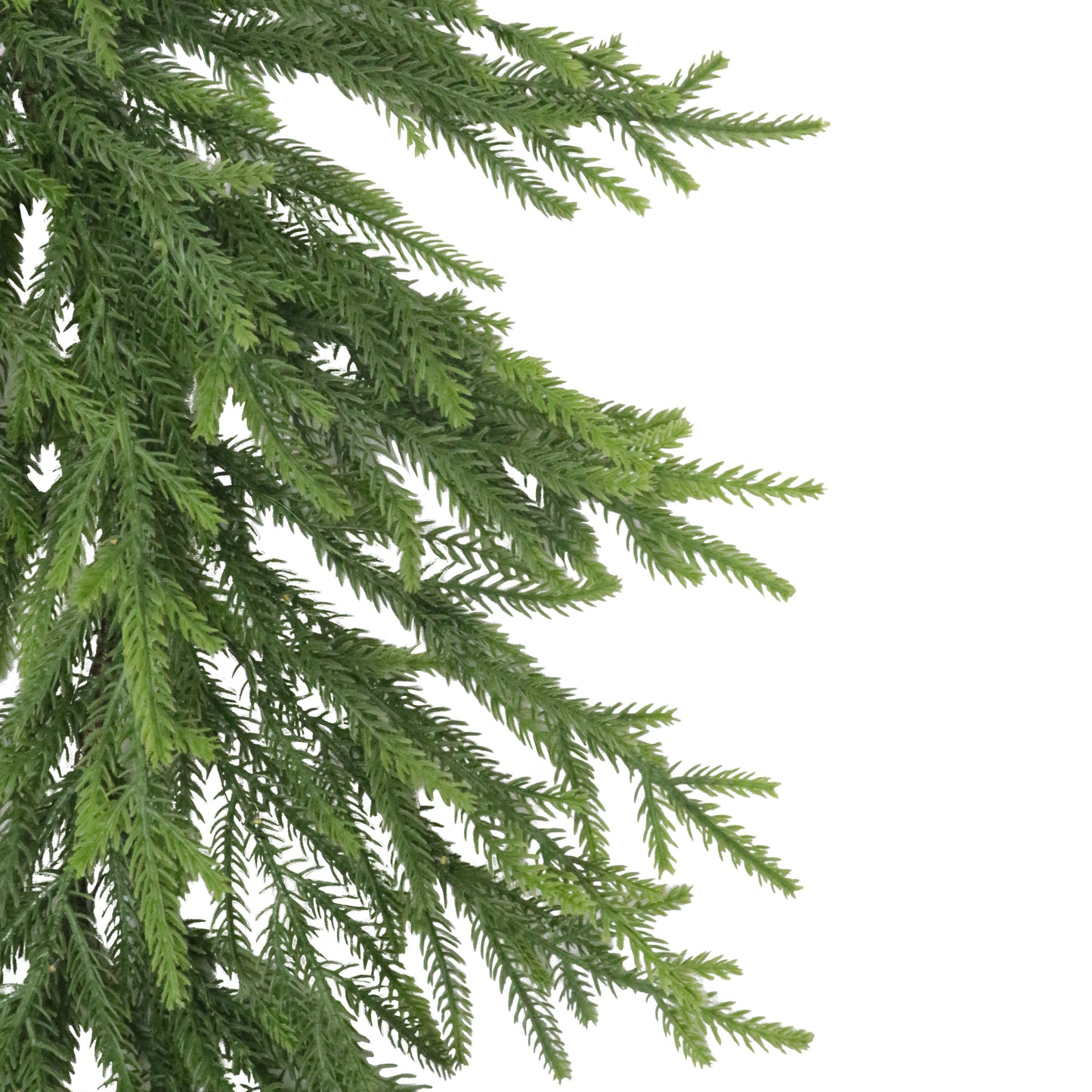 Puleo Classics Prelit Deluxe Pine Garland - 10ft B/O Rice Lights