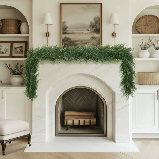 Puleo Classics Deluxe Pine Garland - 10ft