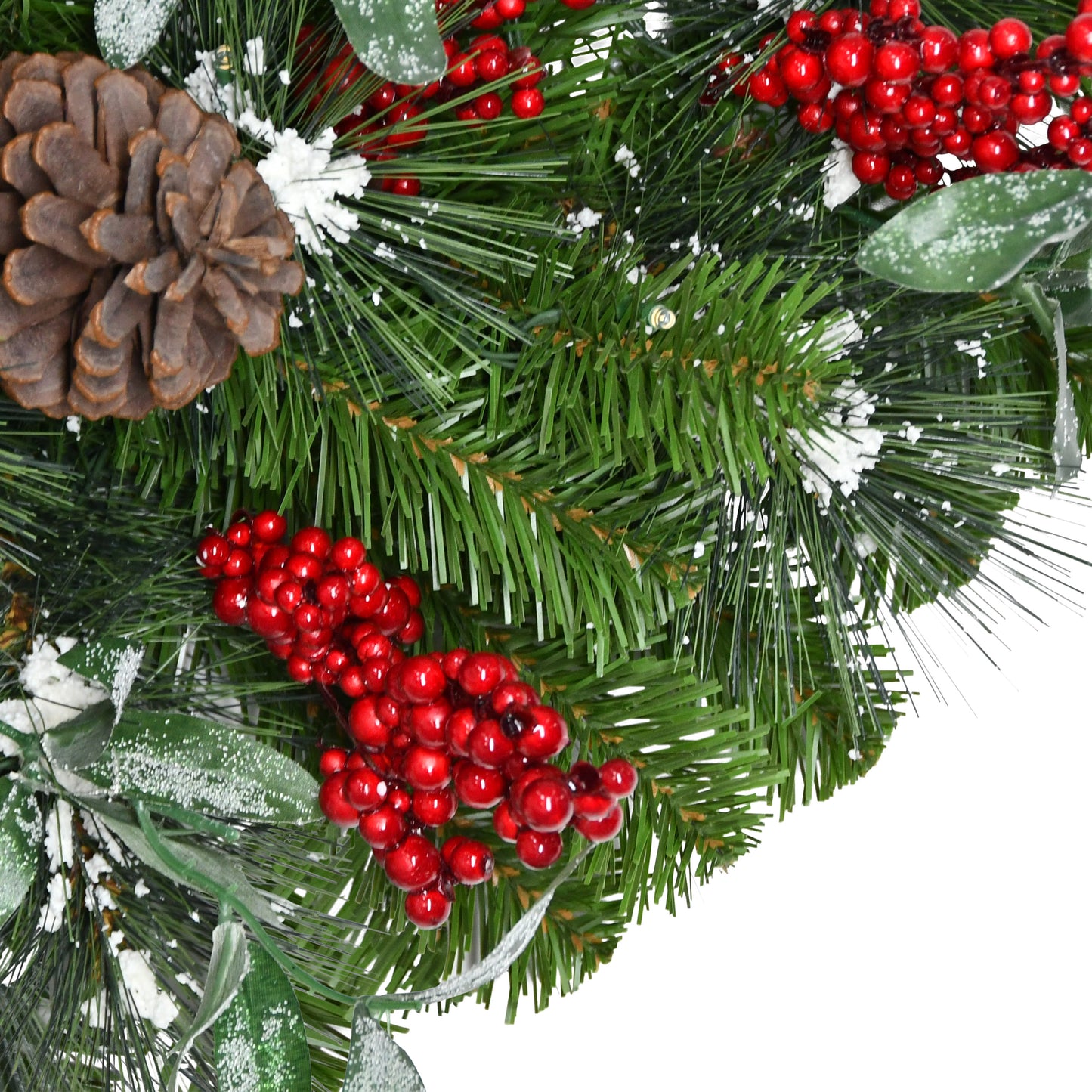 36 in. x 16 in. Pre-Lit Mailbox Cover