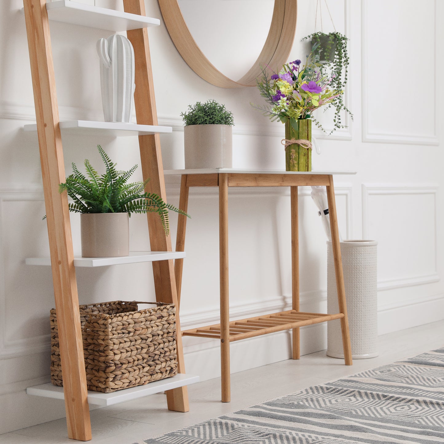 Puleo International 18" Artificial Lavender Flower Bouquet