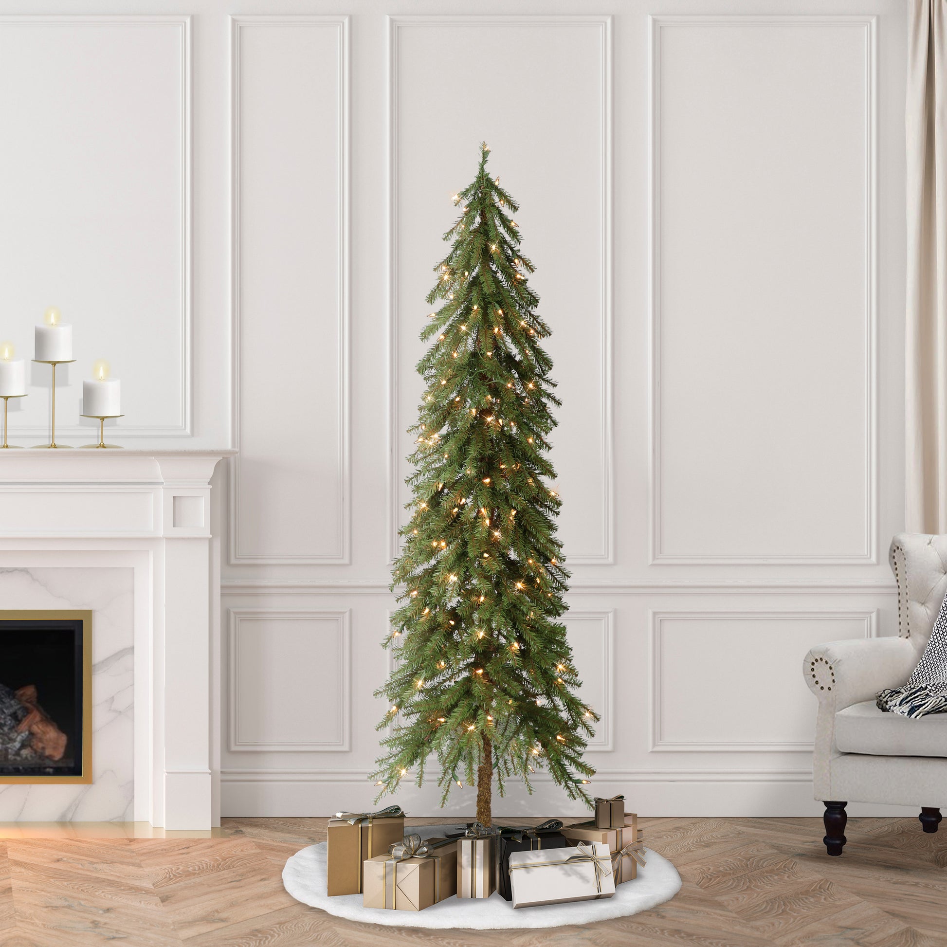 6 / Clear Incandescent / Green