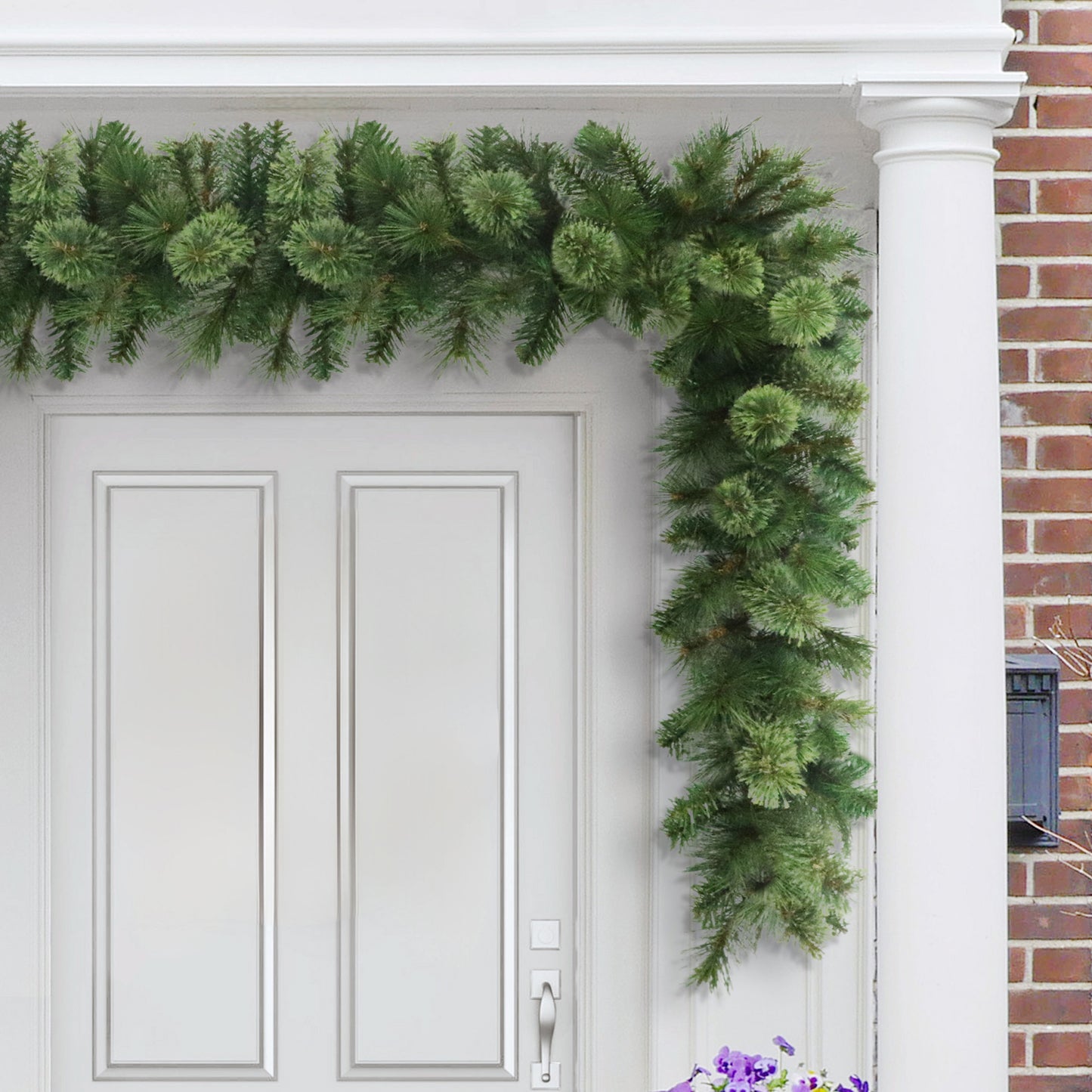 20ft x 10" Teton Pine Garland, 420 Branch Tips