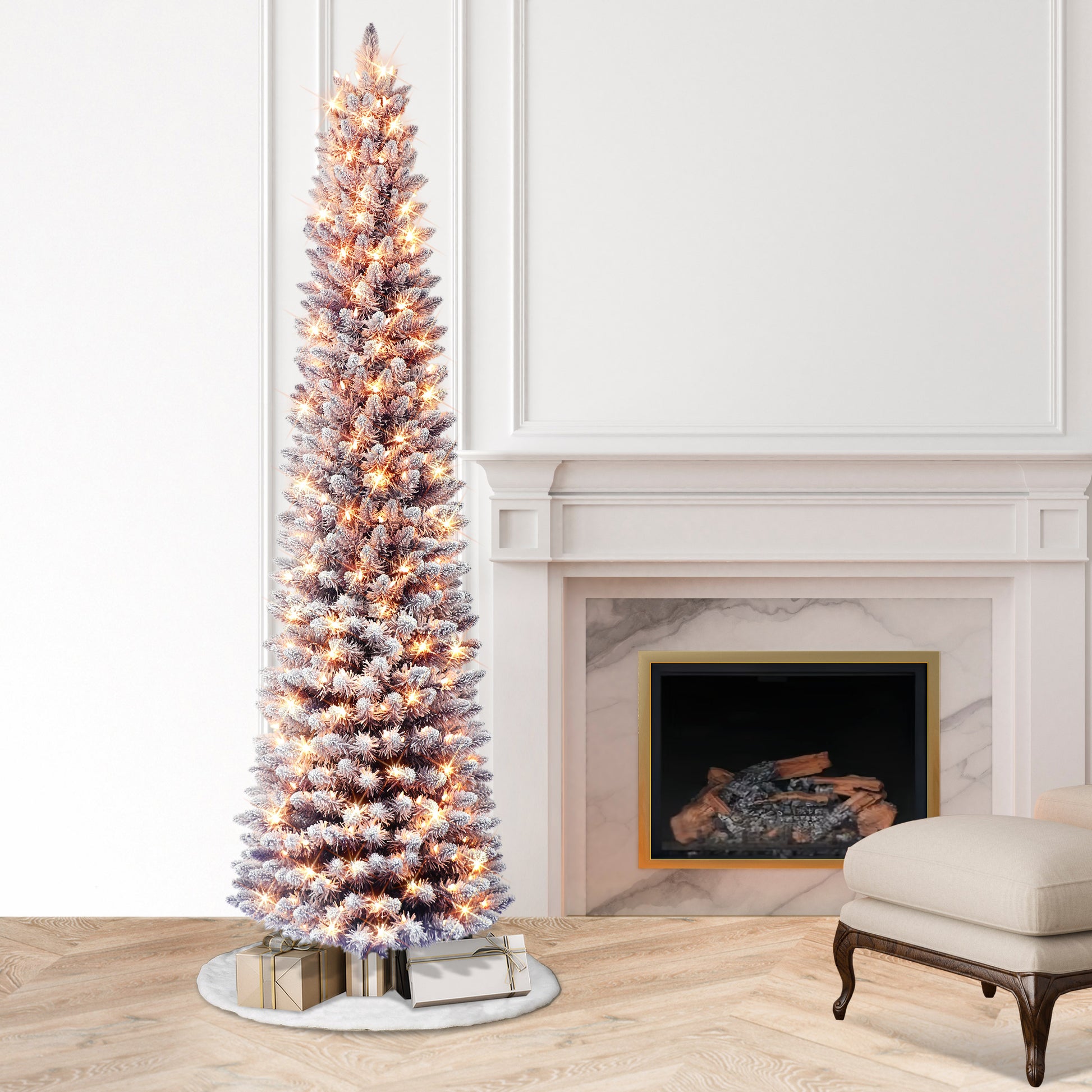 7.5 / Flocked Purple