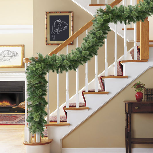 9ft x 10" Teton Pine Garland, 170 Branch Tips