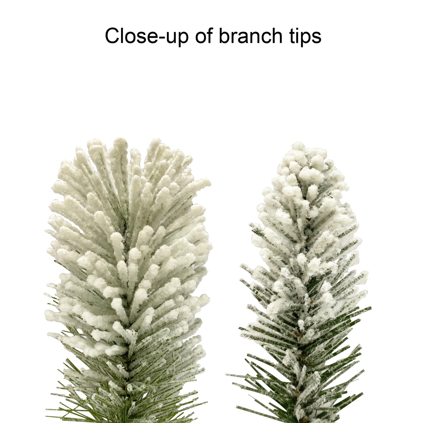 20 ft. x 10 in. Flocked Garland