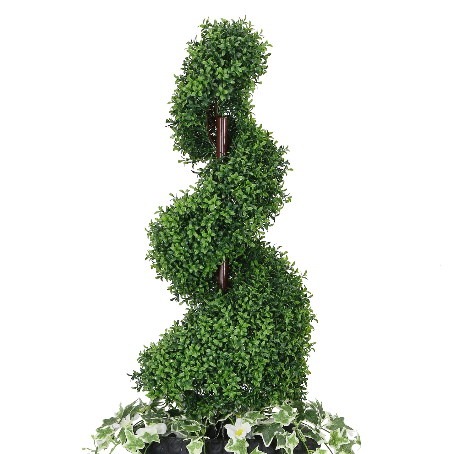 52" Topiary Spiral Boxwood Artificial Tree