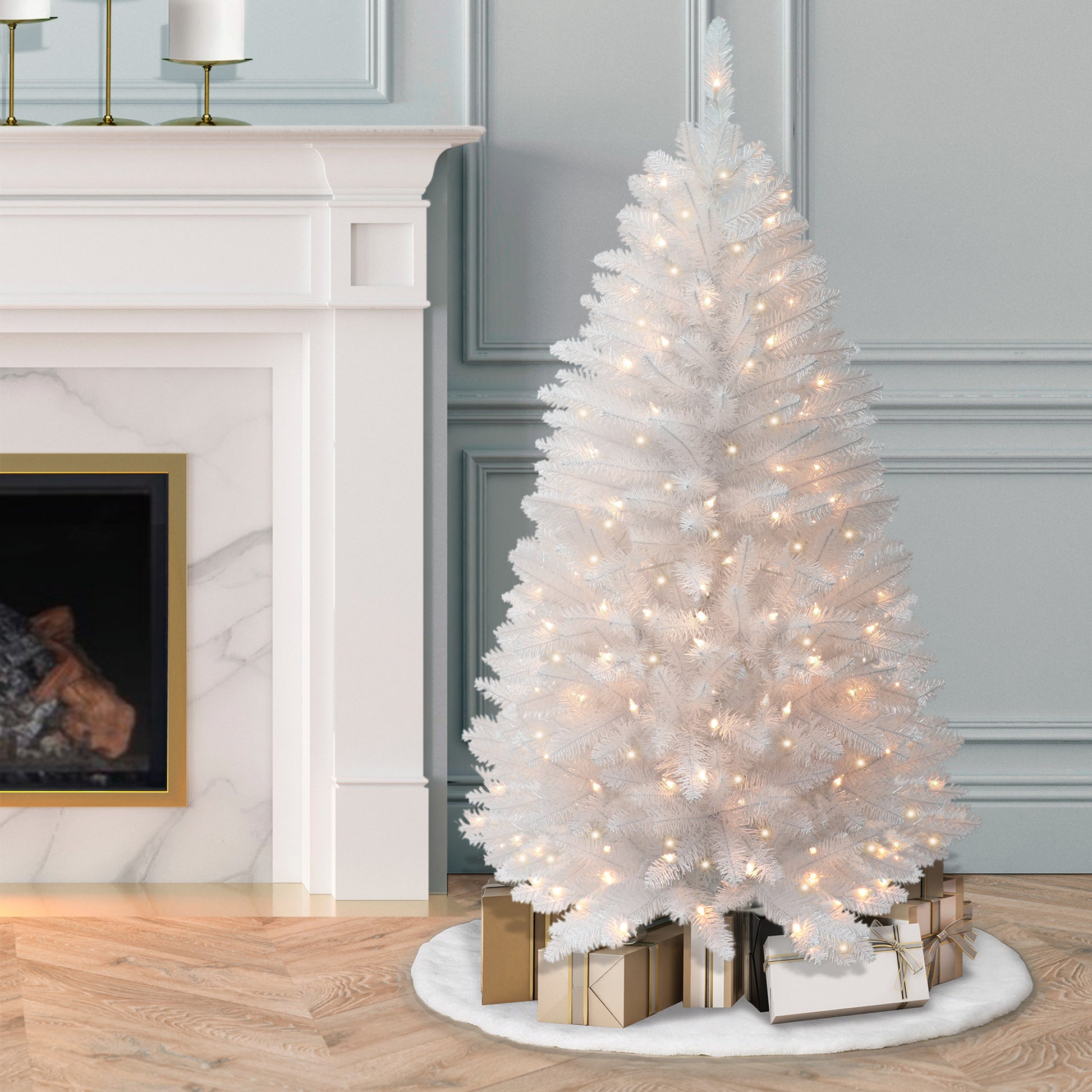 4.5 / Clear Incandescent / White