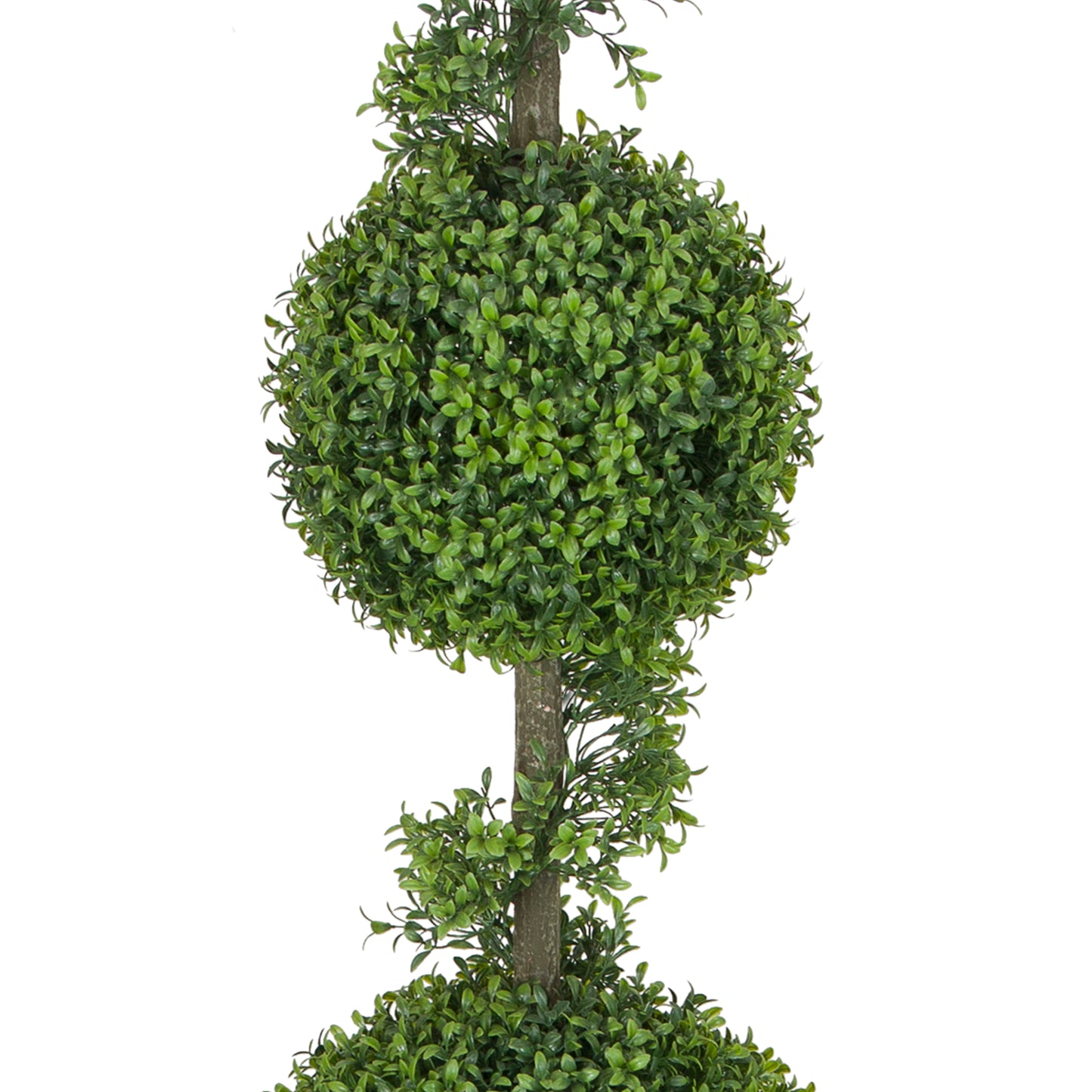 60" Topiary Triple Ball Boxwood Artificial Tree