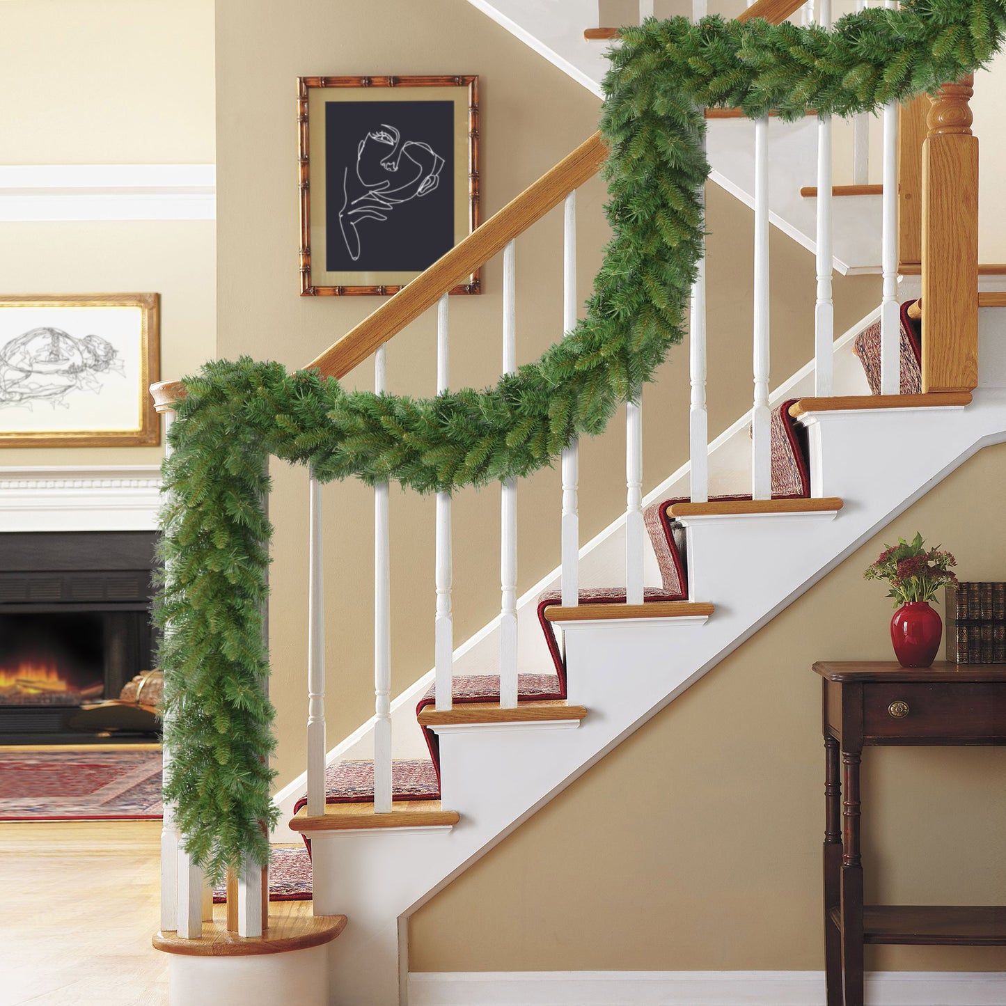 20 ft. x 10 in. Pine Artificial Garland