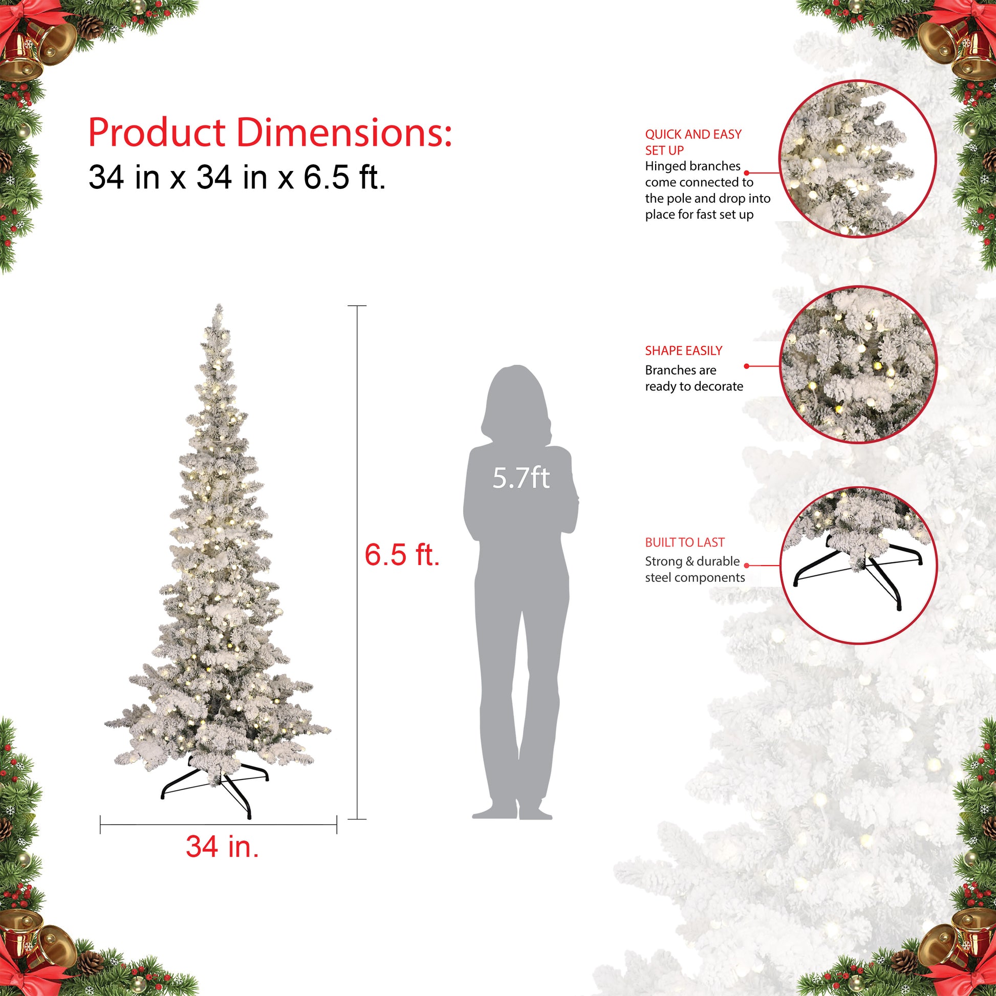 6.5 / Full / Warm White LED