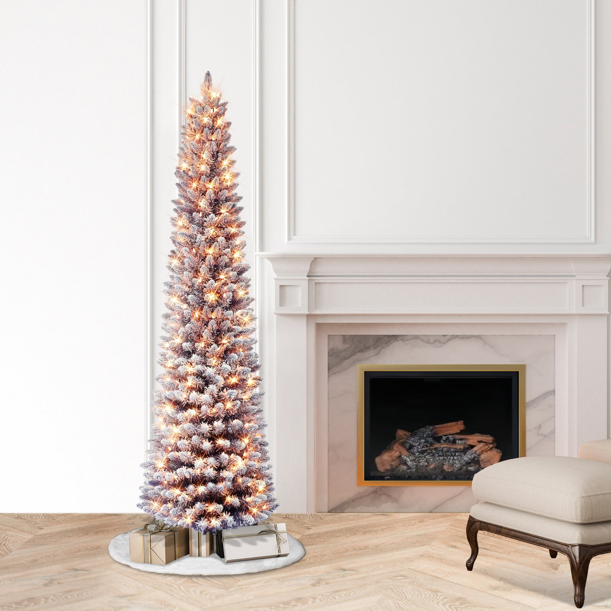 6.5 / Flocked Purple