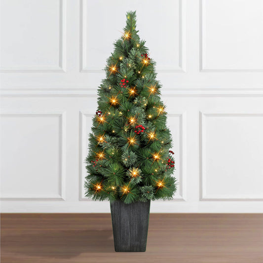 4 / Warm White LED / Green