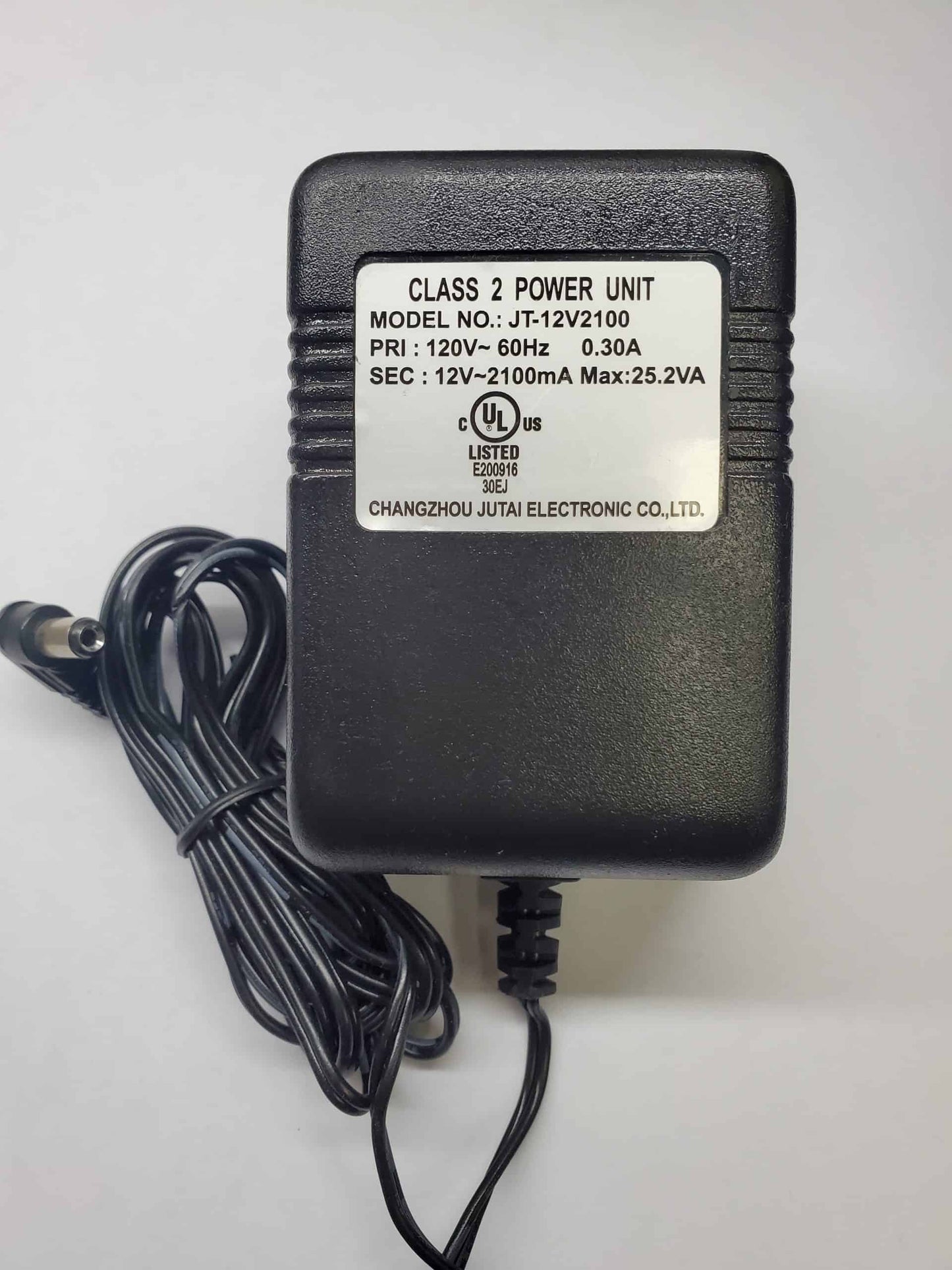 AC Adapter: JT-12V2100