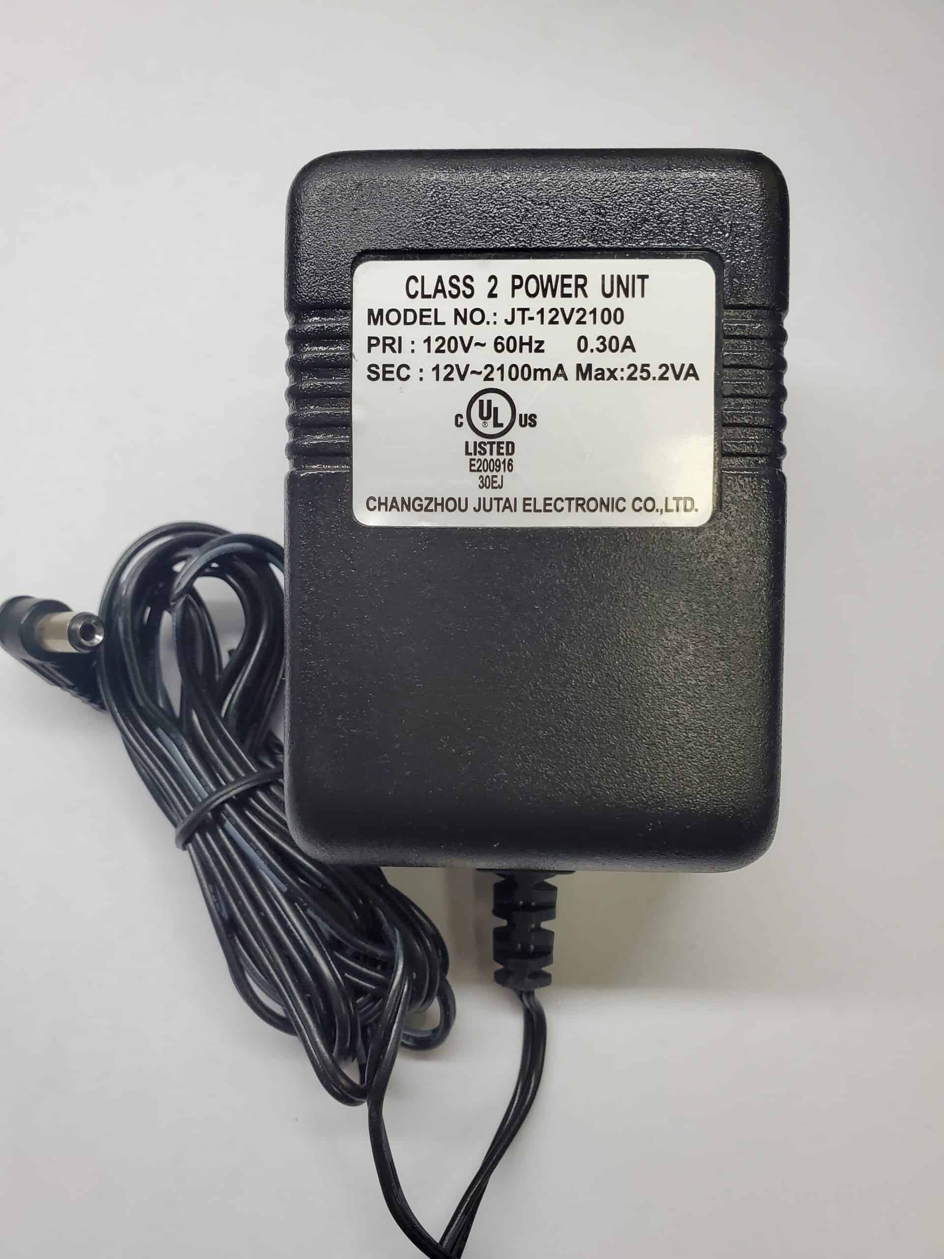 AC Adapter: JT-12V2100