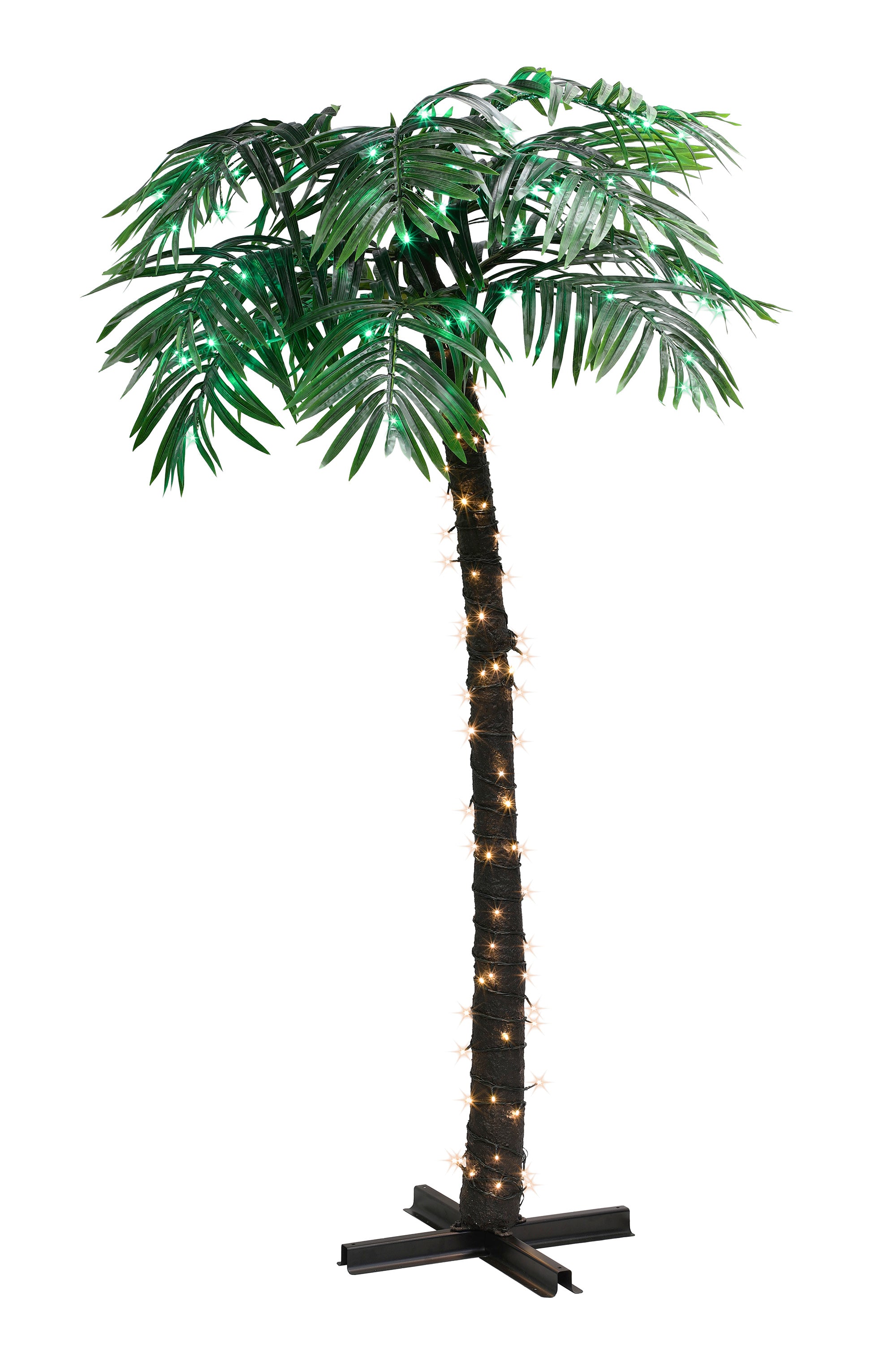8 ft Pre-Lit Palm Tree | Puleo Christmas Trees – puleointl
