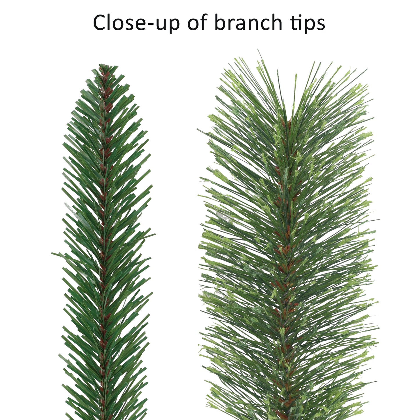 9 ft x 10" Pre-Lit Garland with Battery Operated Timer