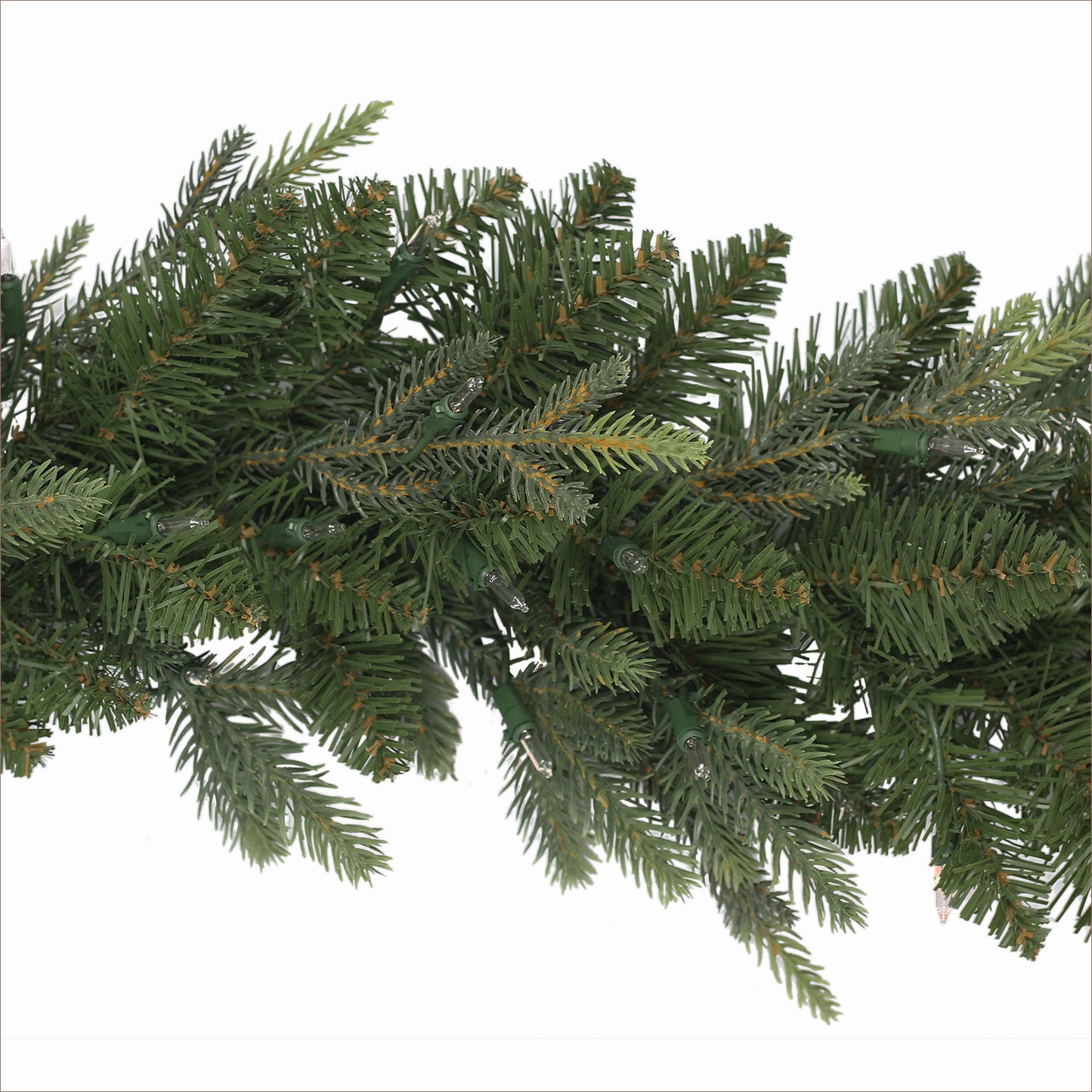 9 ft x 10" Pre-Lit Balsam Fir Garland