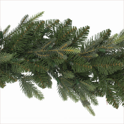 9 ft x 10" Pre-Lit Balsam Fir Garland