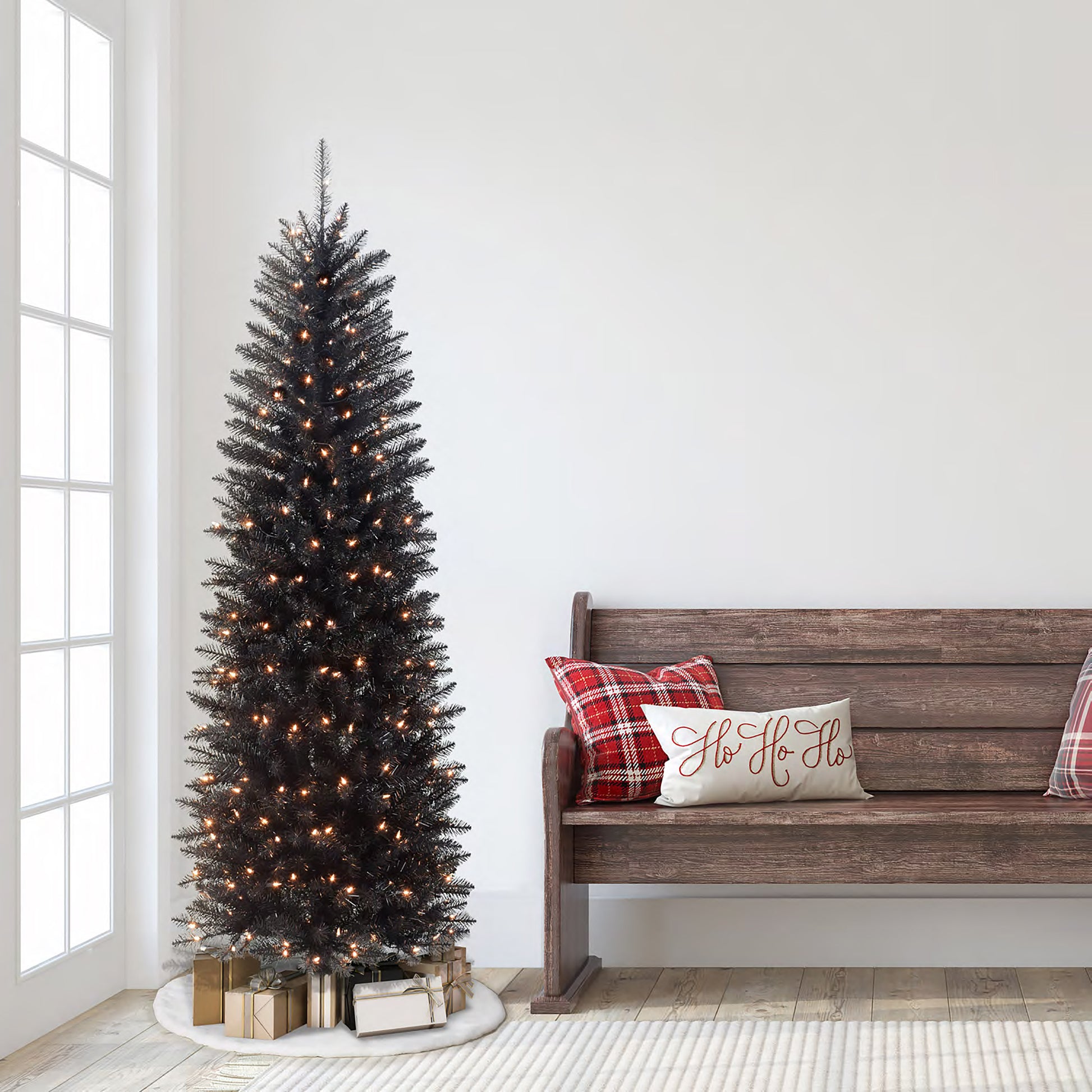 7.5 / Clear Incandescent / Black