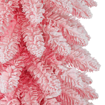 7 / Flocked Pink
