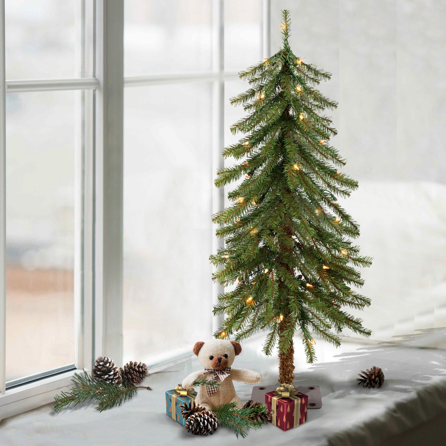 3 / Clear Incandescent / Green