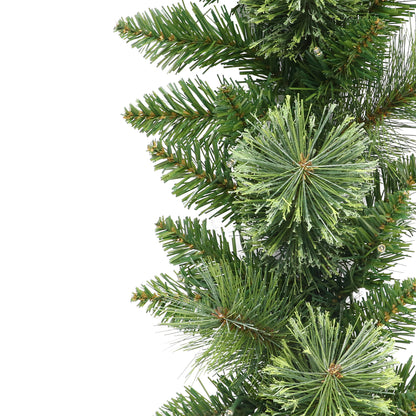 9 ft x 10" Pre-Lit Garland with Battery Operated Timer