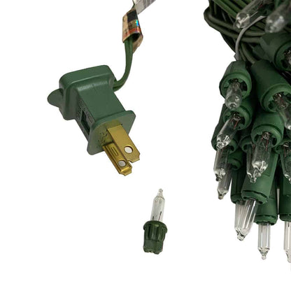 Surelit Light Strand: Clear/Green