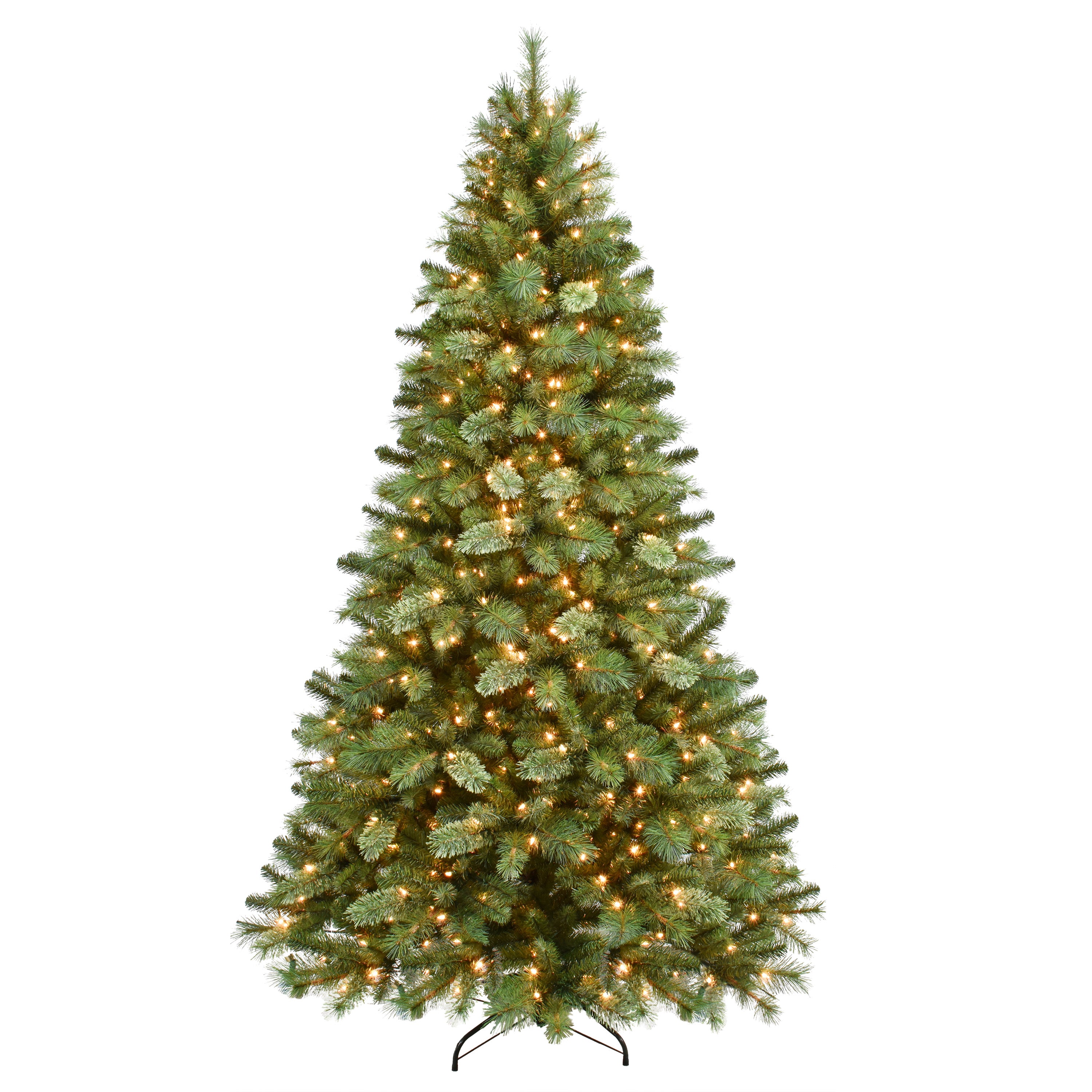 7.5 ft Pre-Lit Teton Pine Artificial Christmas Tree with 600 Clear
