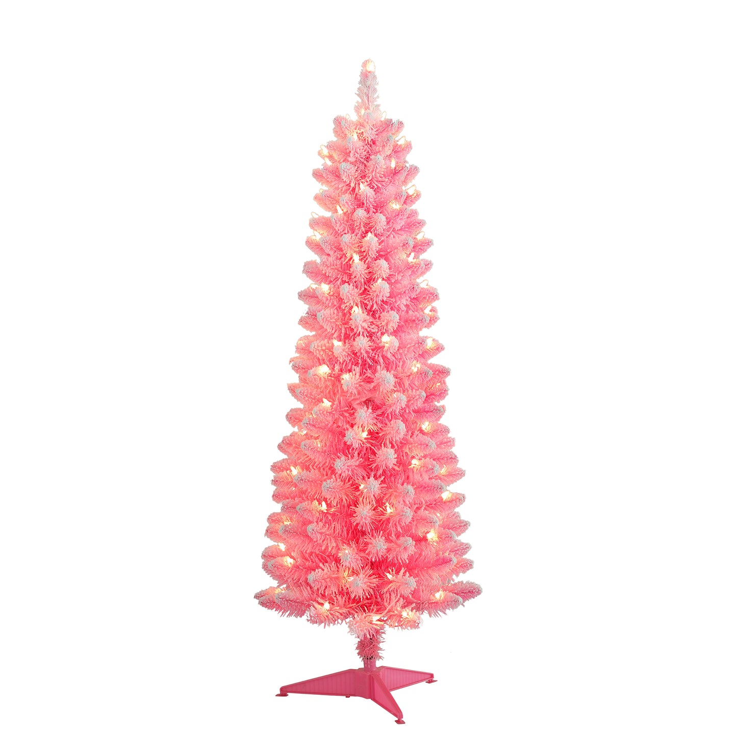 4.5 / Flocked Pink