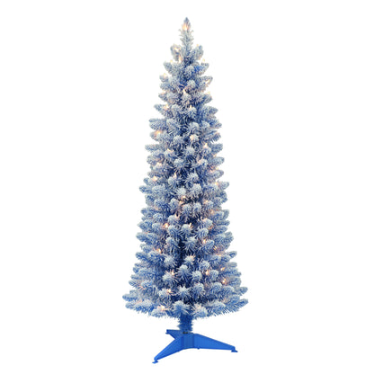 4.5 / Flocked Blue