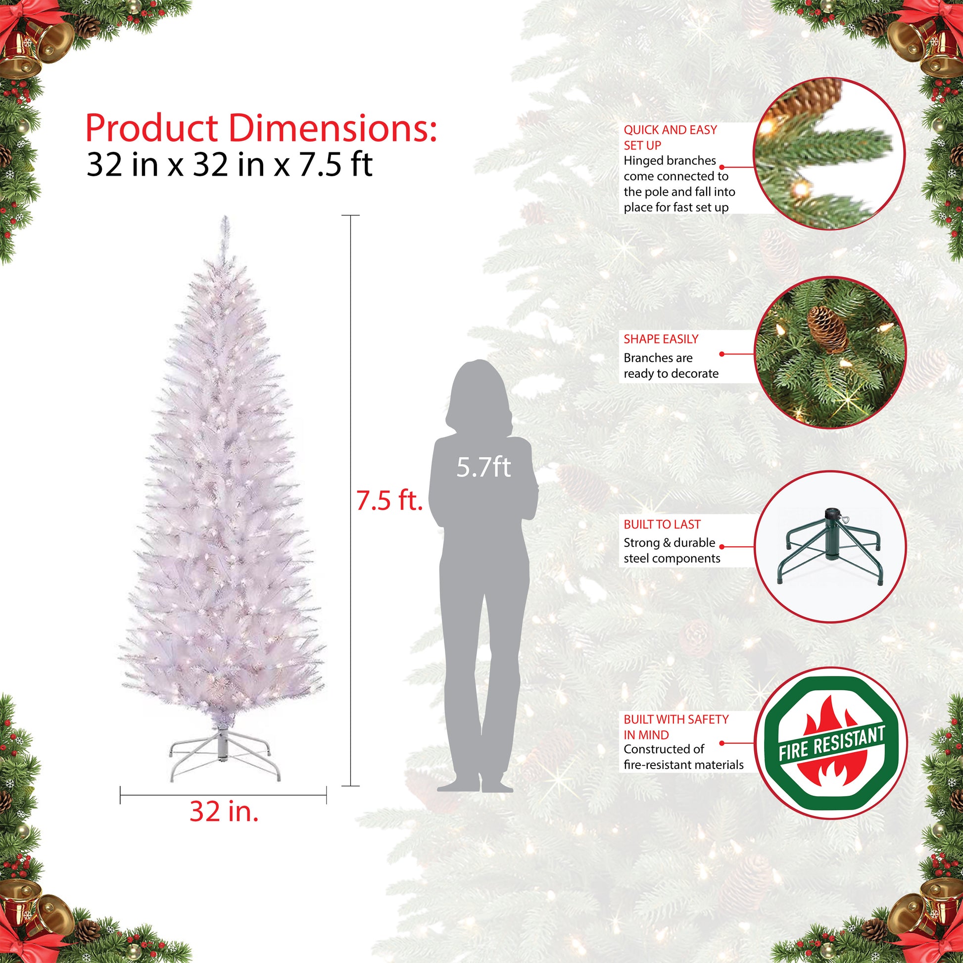 7.5 / Clear Incandescent