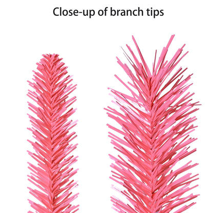 9ft x 10" Pink Round Velley Pine Ganland, 220 Branch Tips
