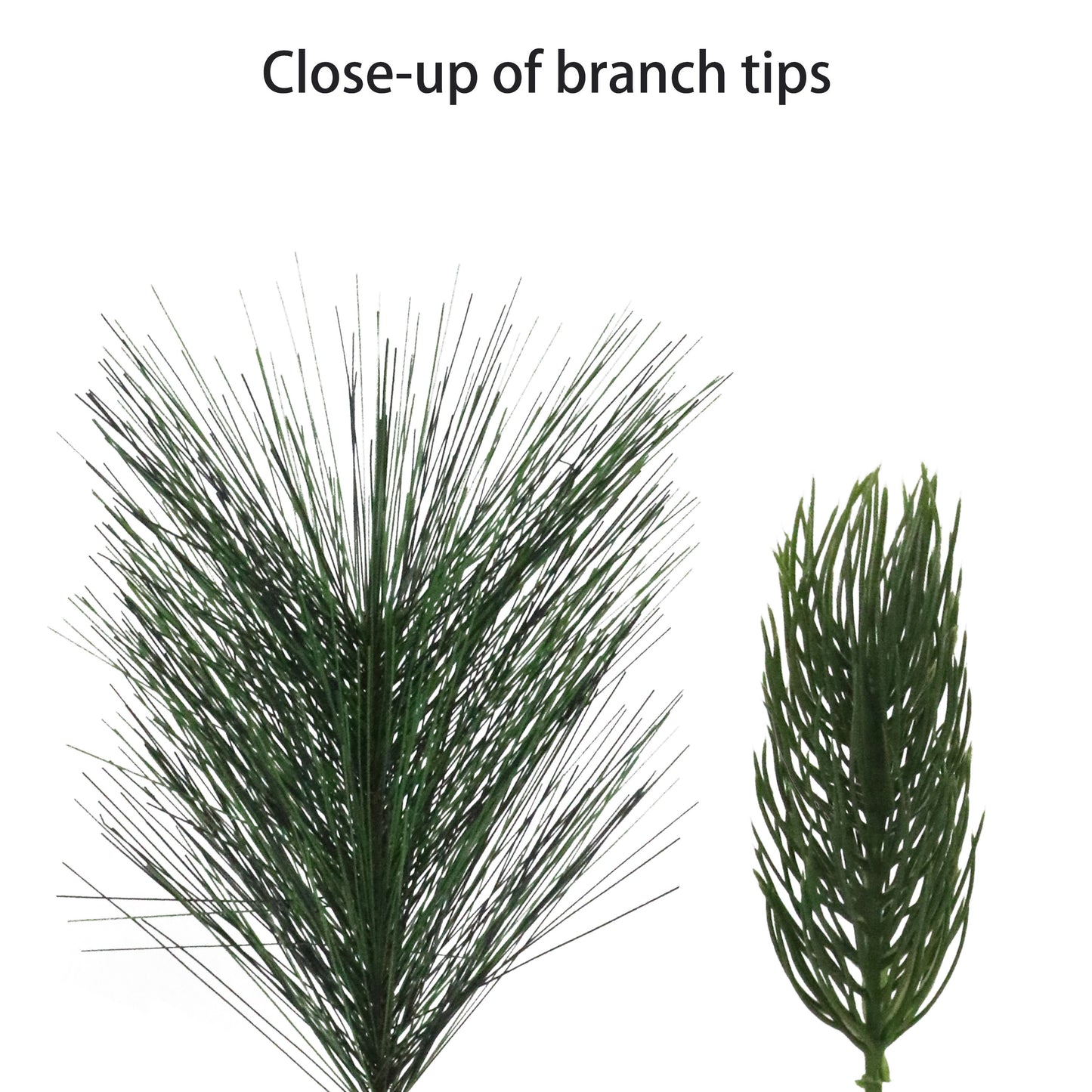 9ft x 10" Hardneedle Garland With Pinecones, 102 Branch Tips