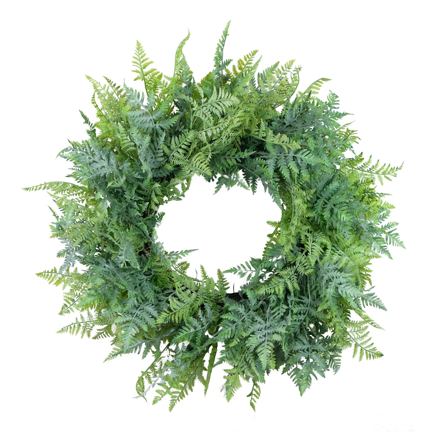 26" Artificial Fern Spring Wreath