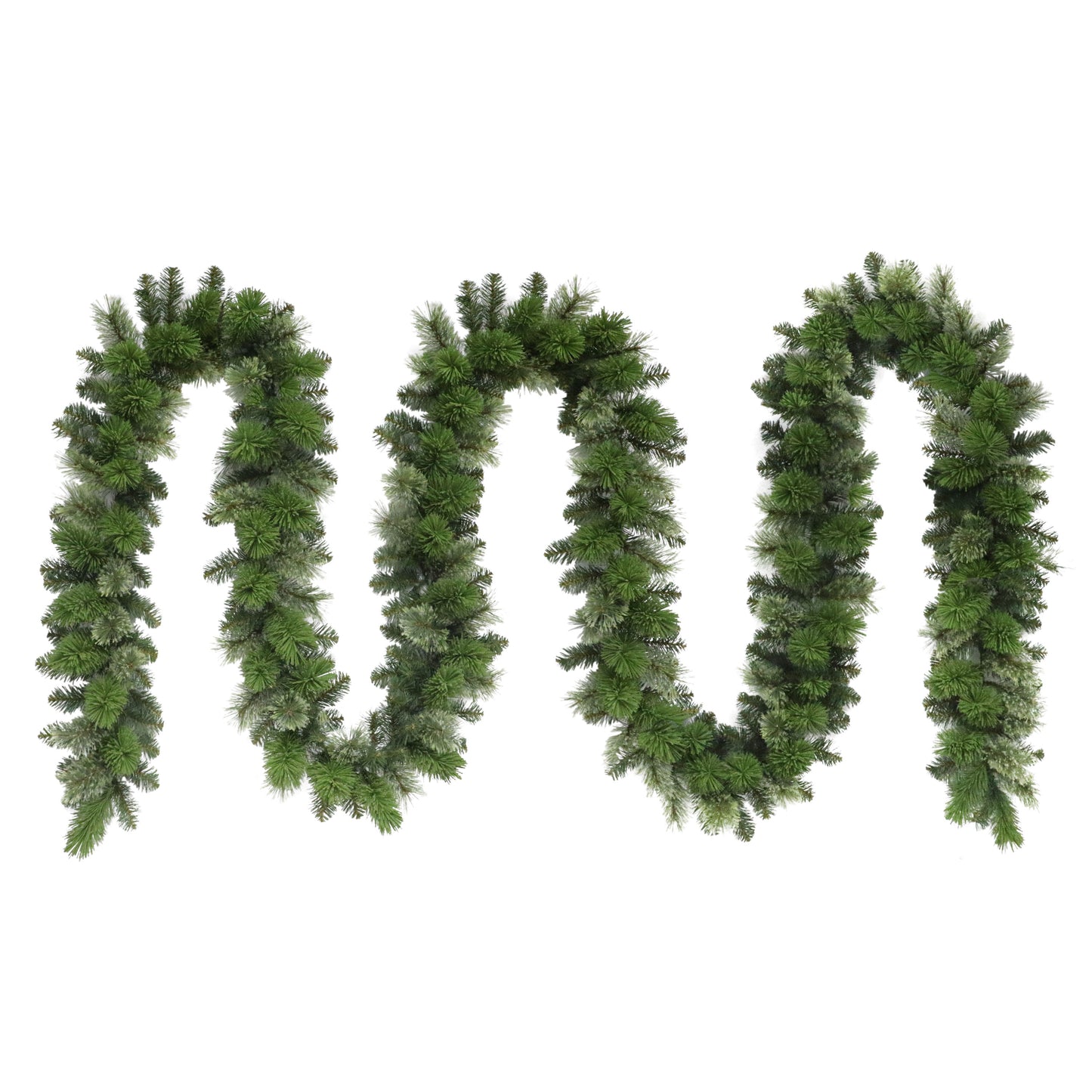 20ft x 10" Oklahoma Pine Garland, 390 Branch Tips