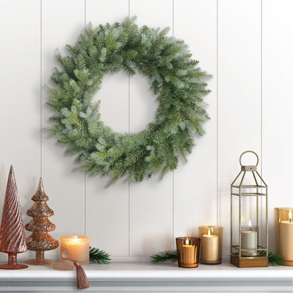 24" Linden Fir Wreath, 250 Branch Tips