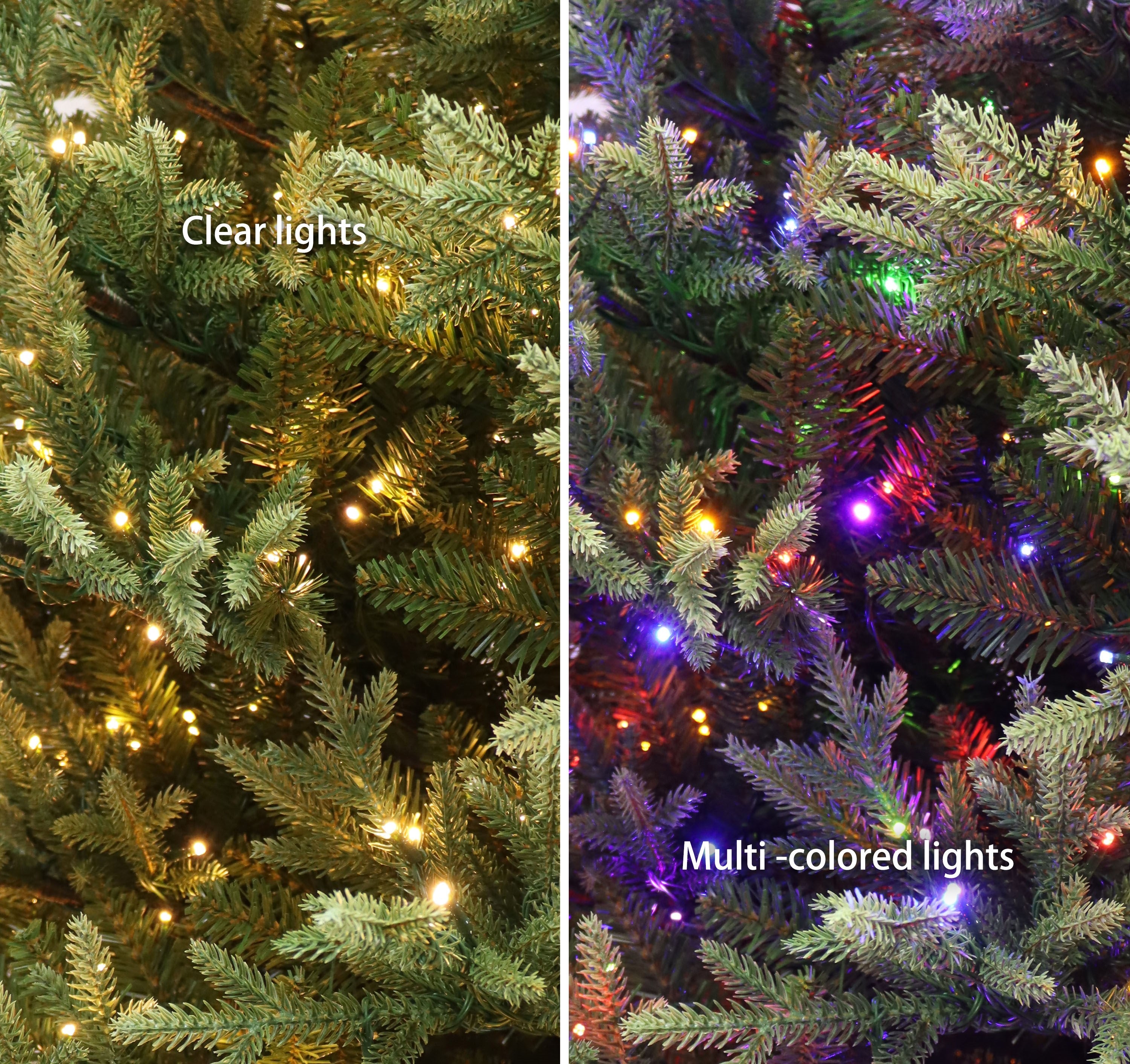 4.5' Pre-Lit Classic Fir Tree | Puleo Christmas Trees – puleointl
