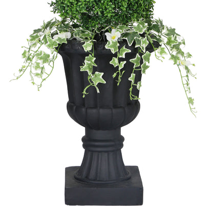52" Topiary Spiral Boxwood Artificial Tree