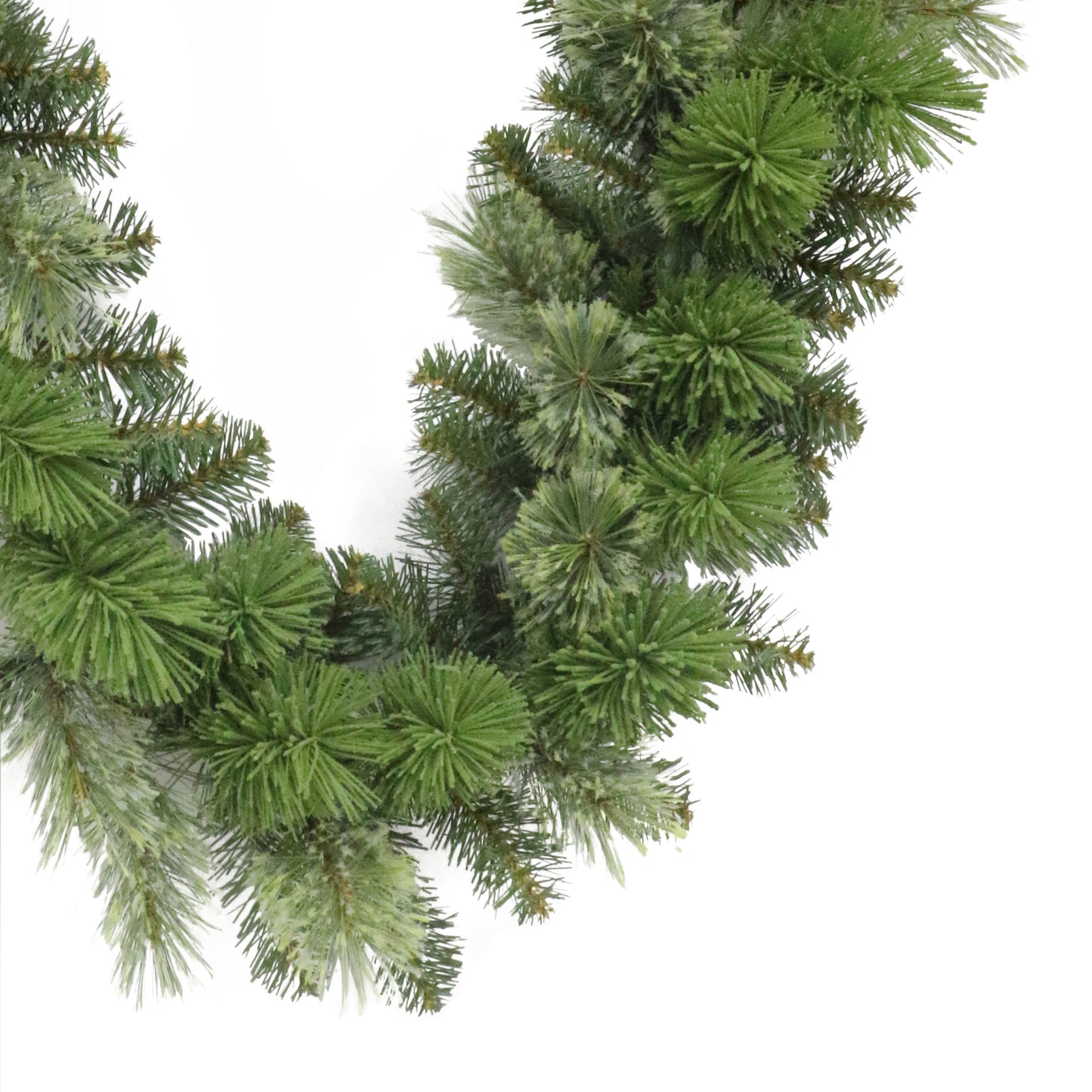 20ft x 10" Oklahoma Pine Garland, 390 Branch Tips