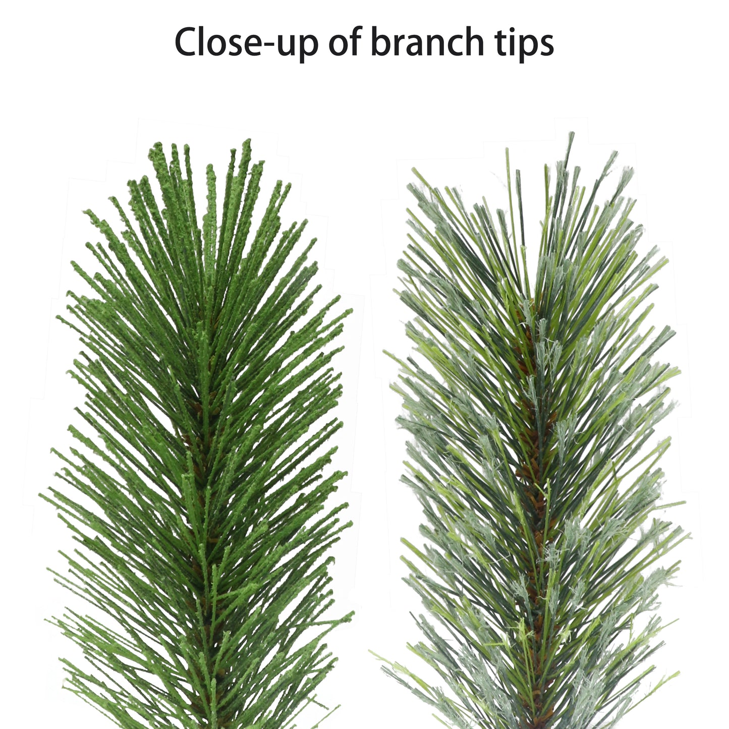 24" Pre-lit B/O Oklahoma Pine Wreath, 90 Branch Tips, 35 Warm White LED Lights