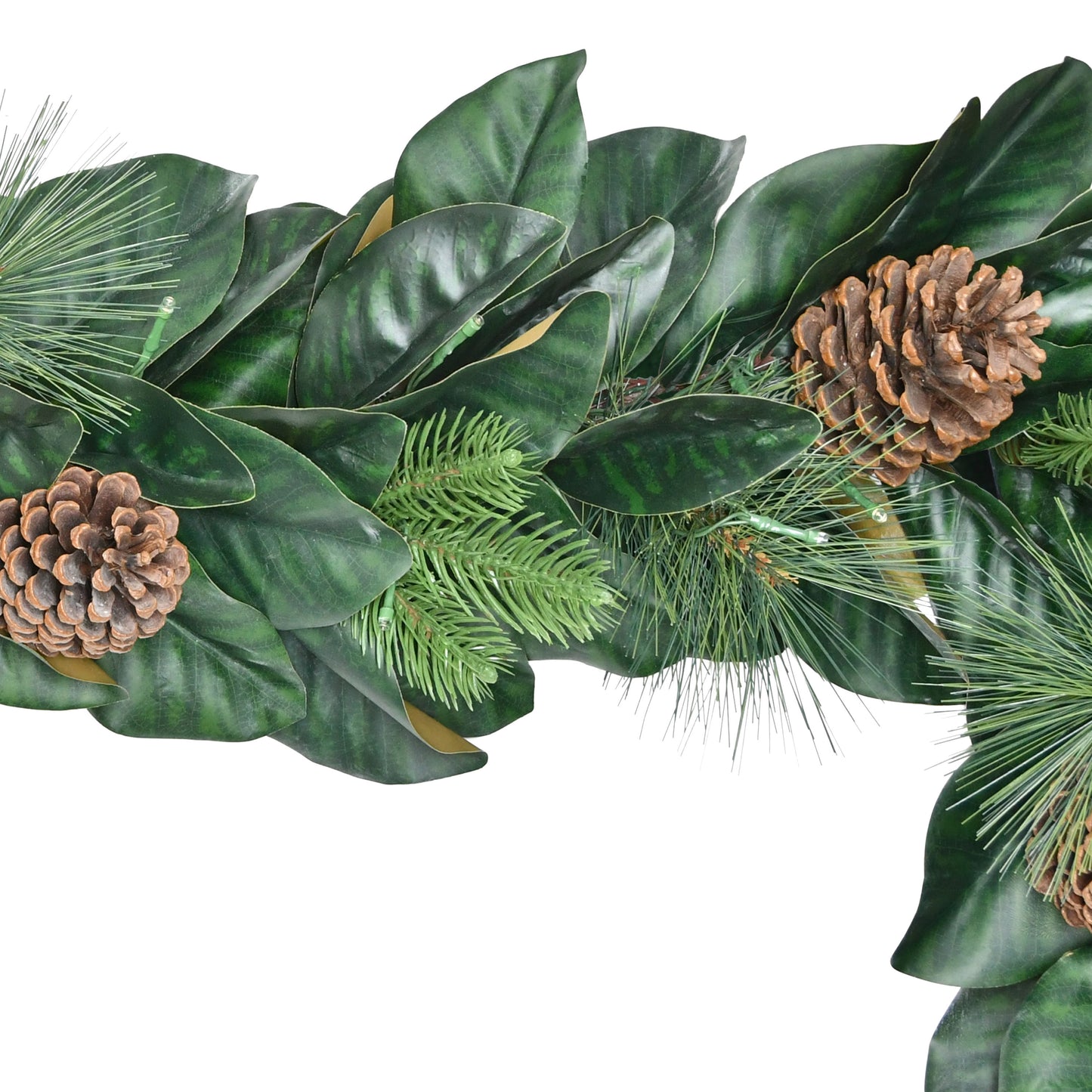 6 ft. x 9 in. Pre-Lit Artificial Garland