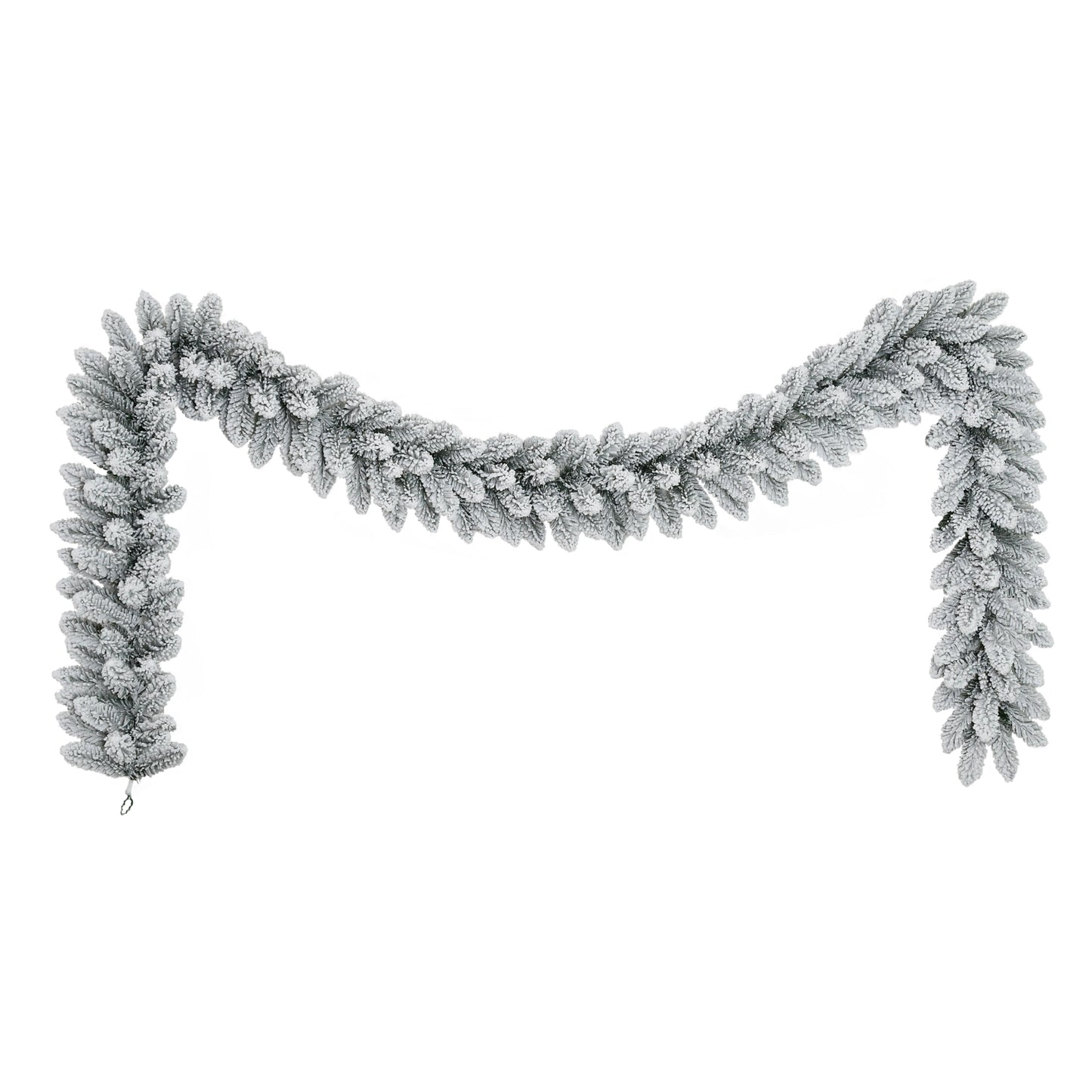 9ft x 10" Flocked Royal Majestic Spruce Garland, 180 Branch Tips