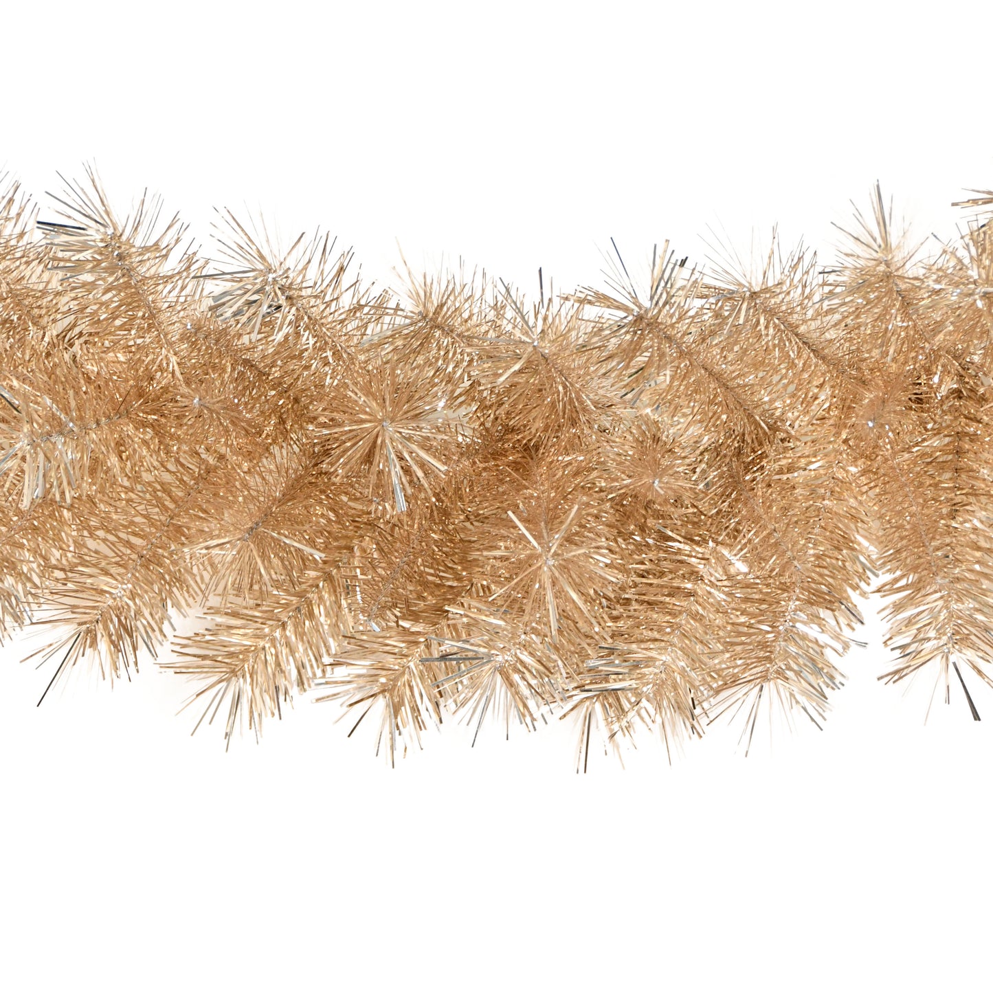 9ft x 10" Rose Gold Round Velley Pine Ganland, 220 Branch Tips