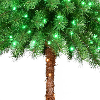 6 / Full / Clear and Green Incandescent