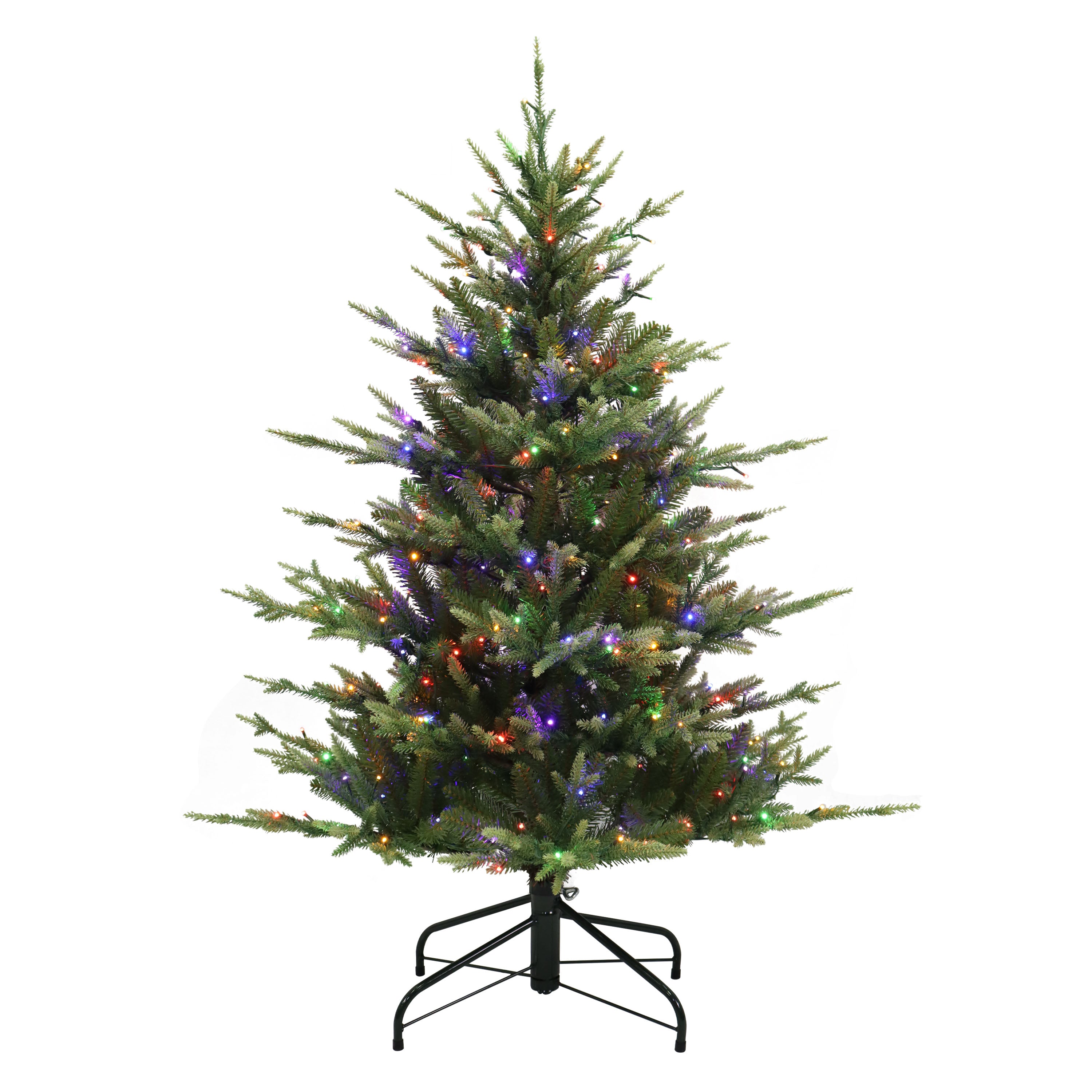 4.5' Pre-Lit Classic Fir Tree | Puleo Christmas Trees – puleointl
