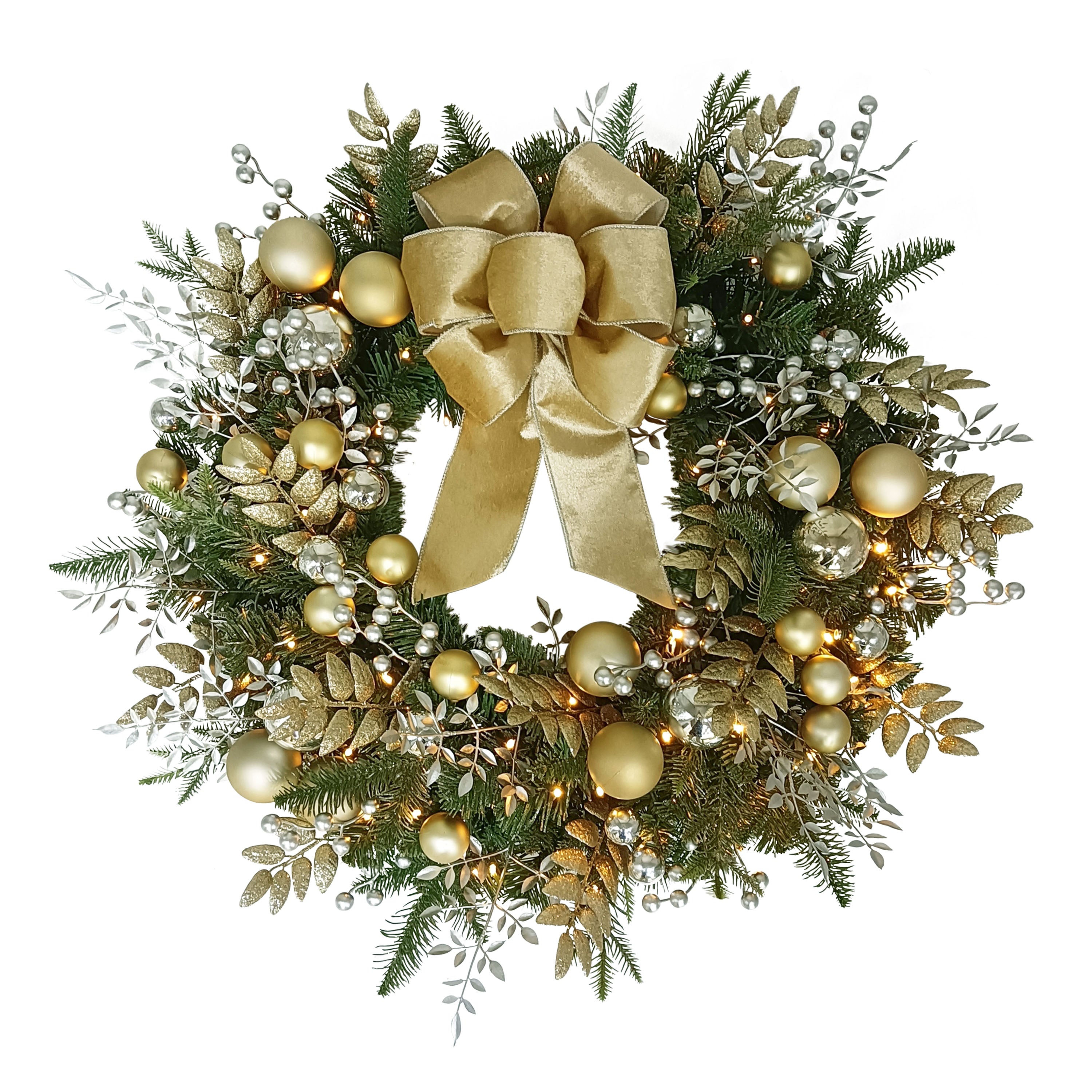 Miss Arrivo THE WREATH（おまけ付き） Queen Of The Krewe Wreath – Blanc Box